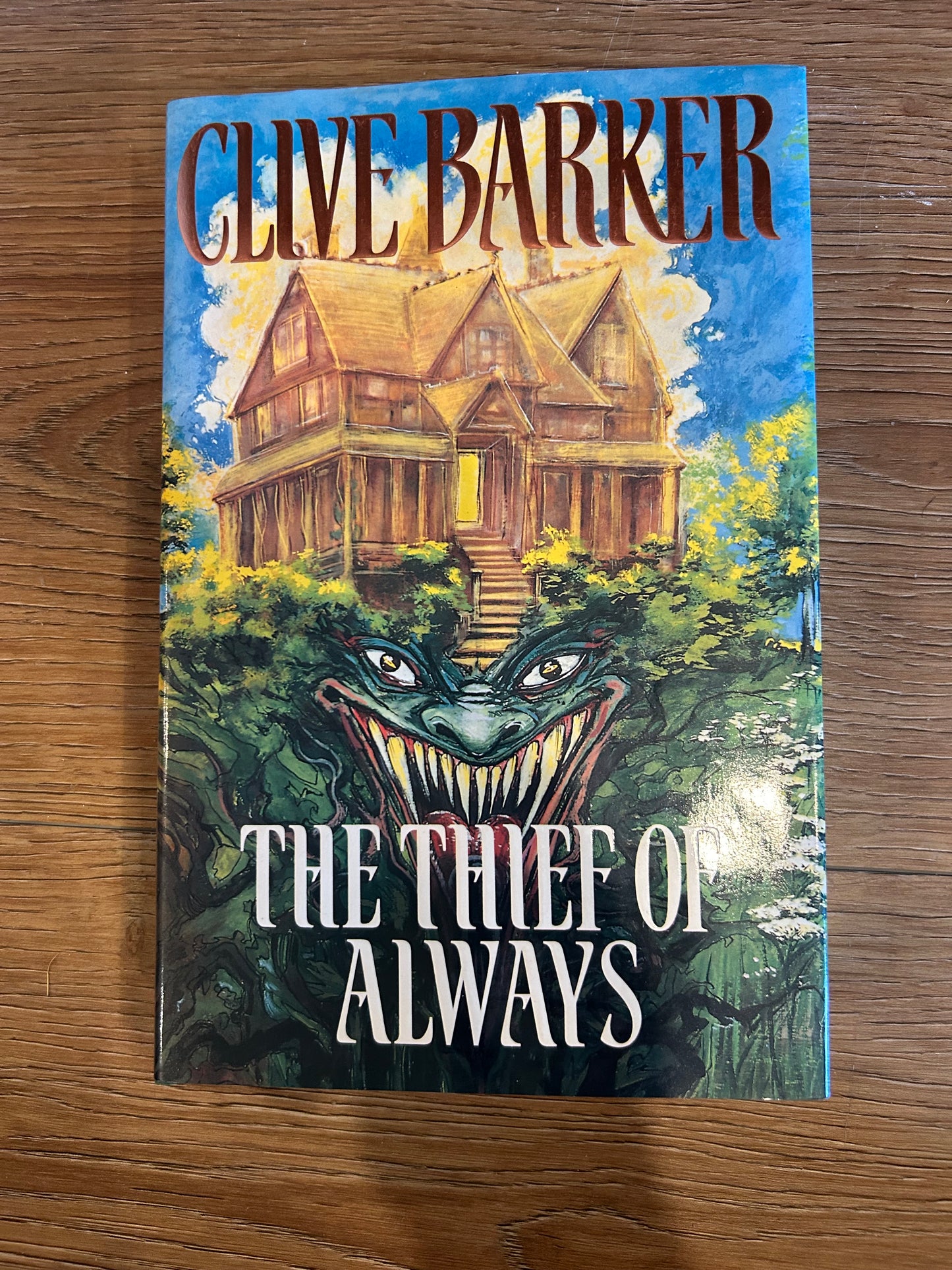 Clive Barker, The Thief of Always, Signed First Edition, Harper Collins