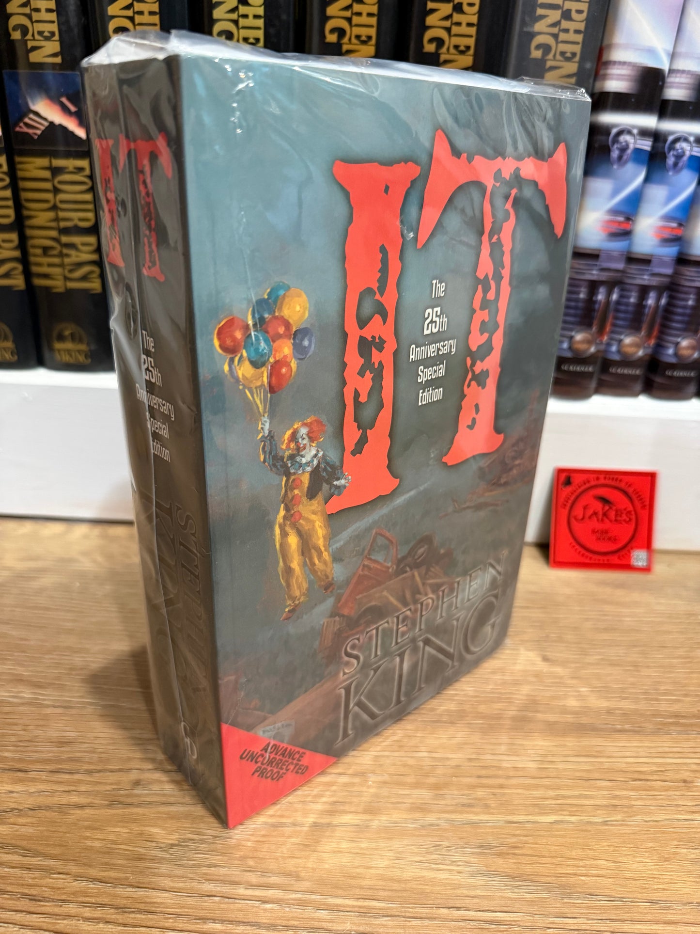 Stephen King, IT Advanced Uncorrected Proof, Cemetery Dance
