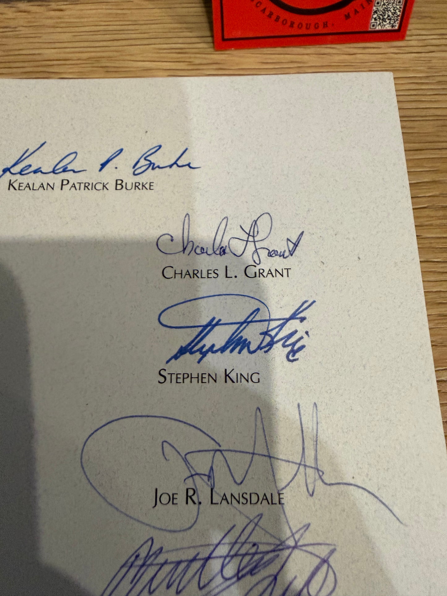 Quietly Now, Signed Limited #265, Borderlands Press