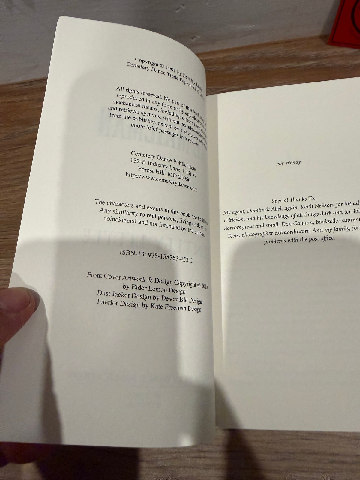 Bentley Little, The Mailman, Paperback First Edition, Cemetery Dance