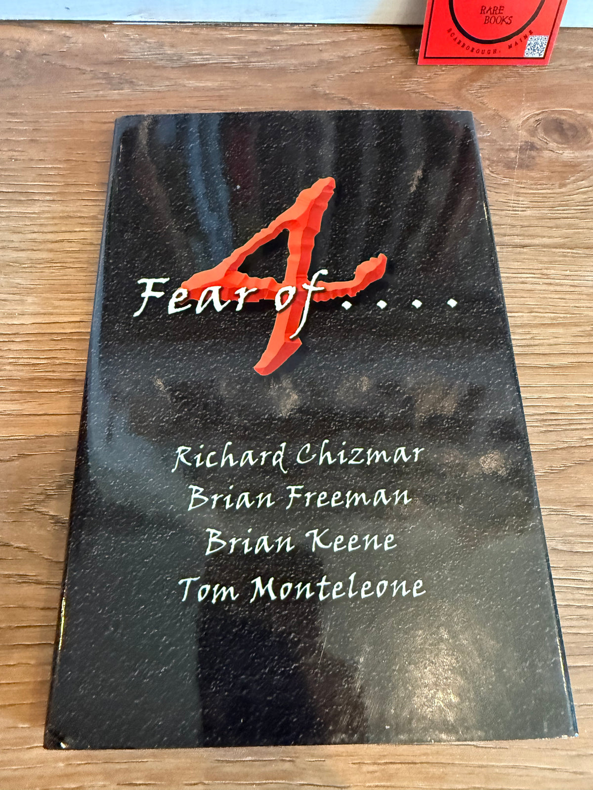 4 Fear of…, Signed Limited #125, Borderlands Press