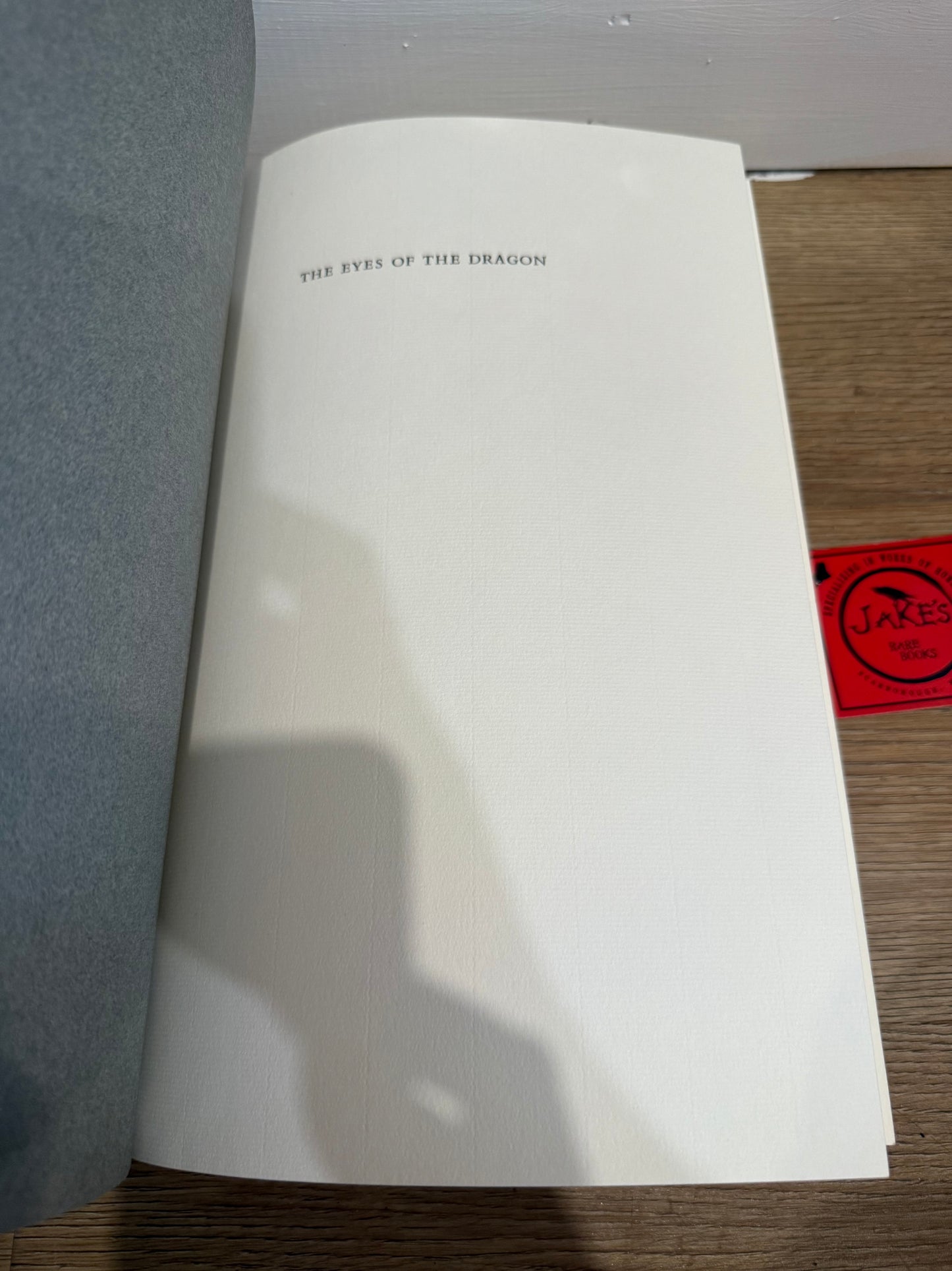 Stephen King, Eyes of the Dragon, Signed/Limited #985, Philtrum Press