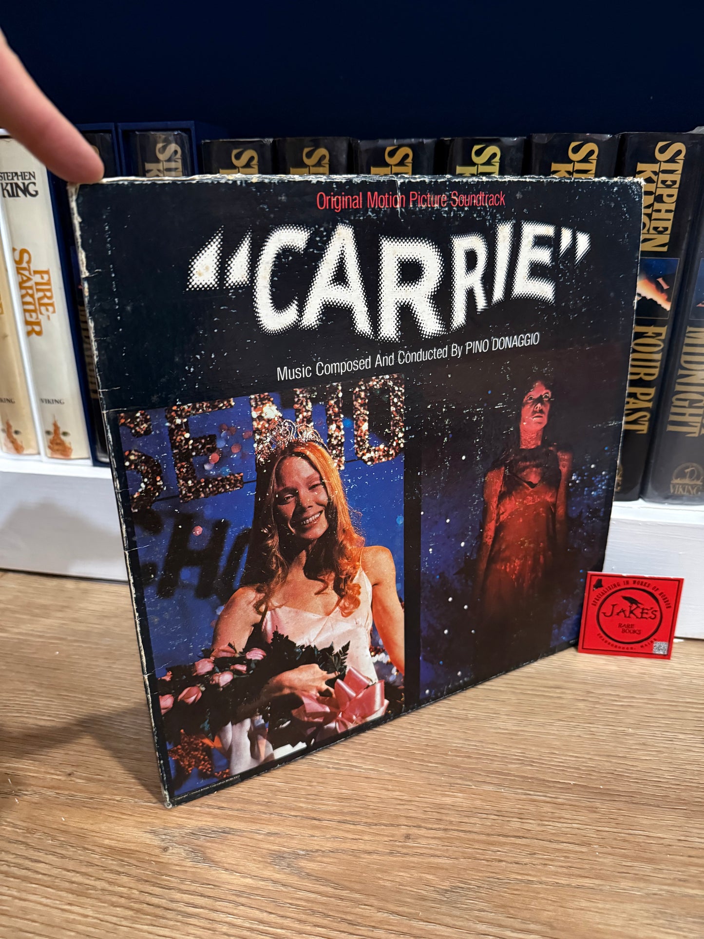 Stephen King, Carrie, Motion Picture Soundtrack LP