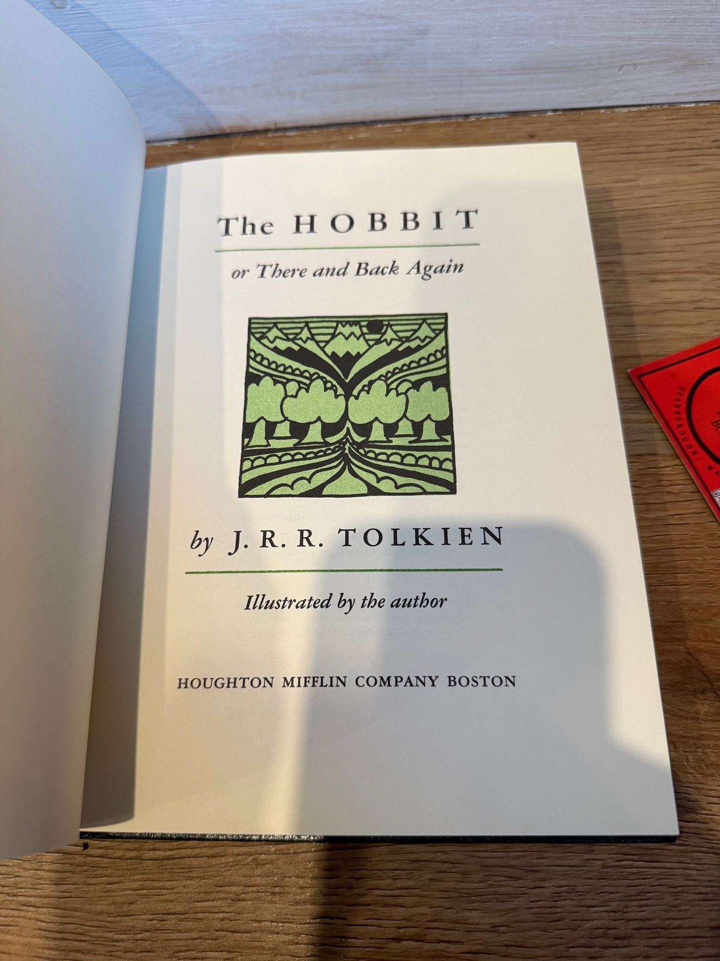 J.R.R. Tolkien, The Hobbit, Deluxe Collectors’s Edition, Houghton and Mifflin