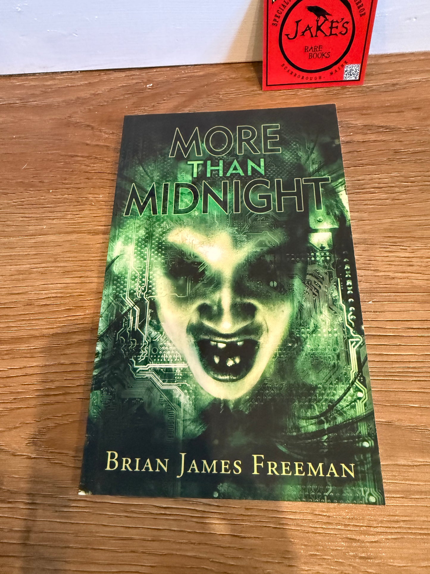 Brian James Freeman, More Than Midnight, Signed First Edition, Cemetery Dance