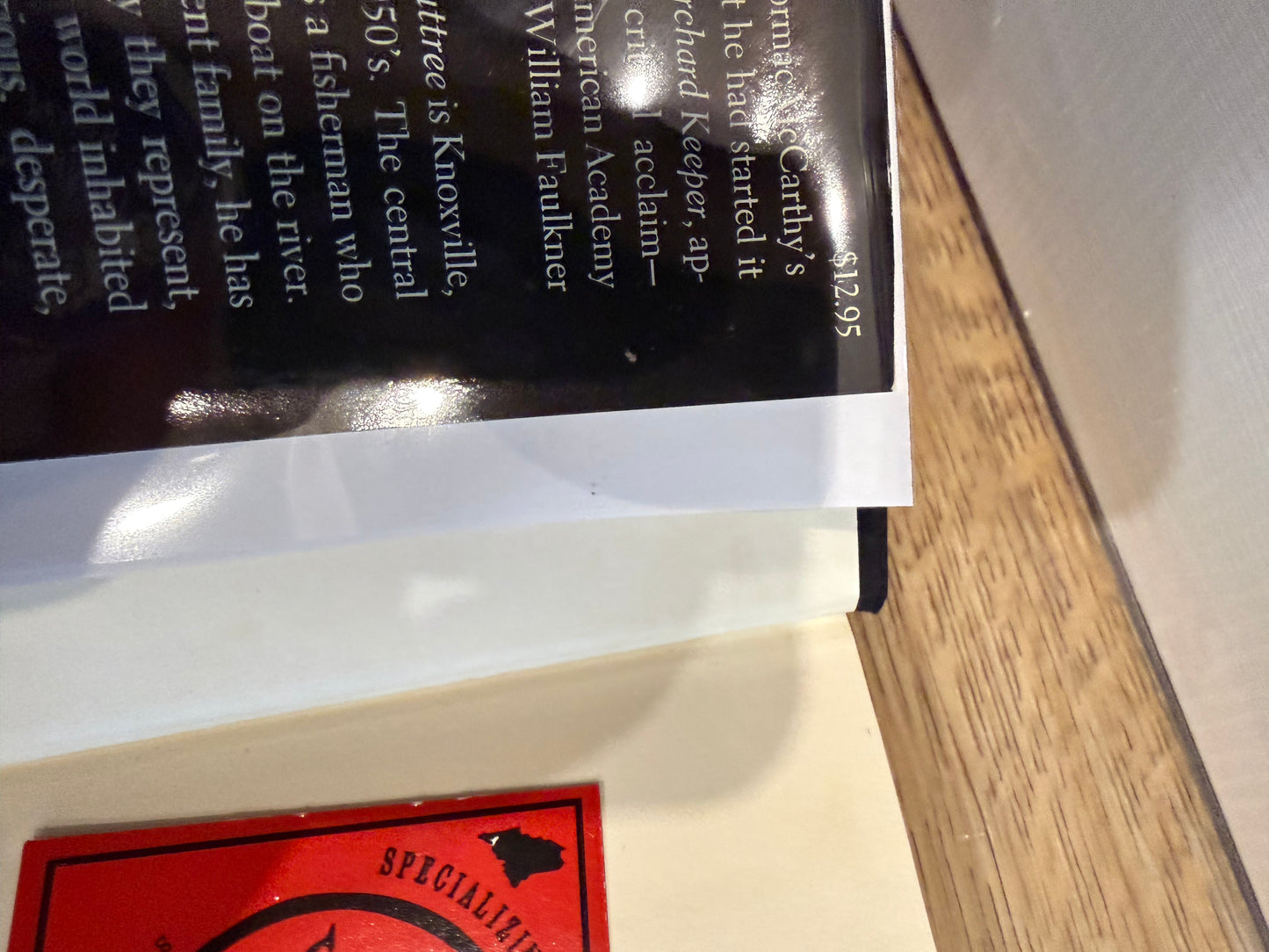 Cormac McCarty, Suttree, First Printing, Random House