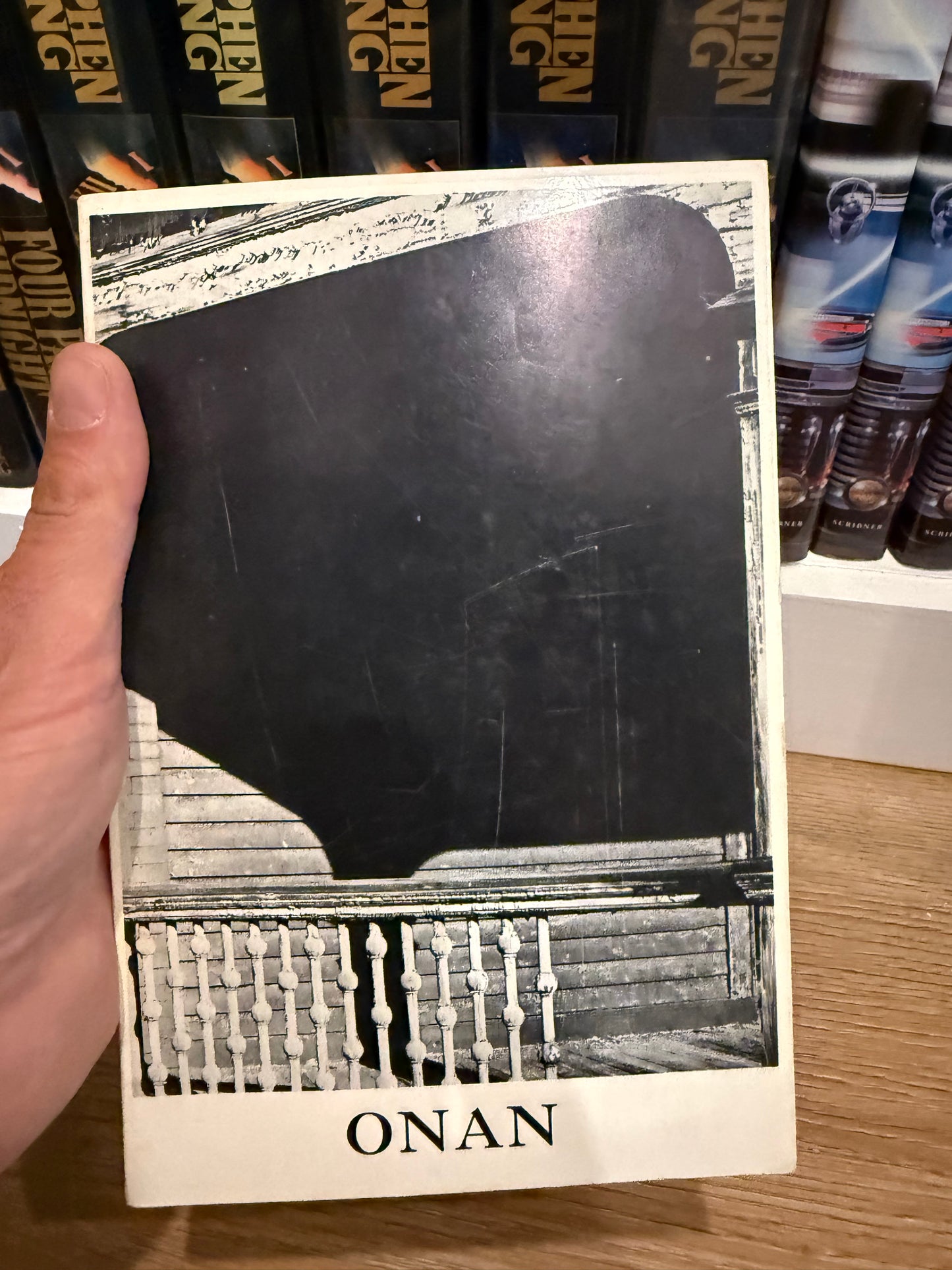 Stephen King, Onan, University of Maine Press