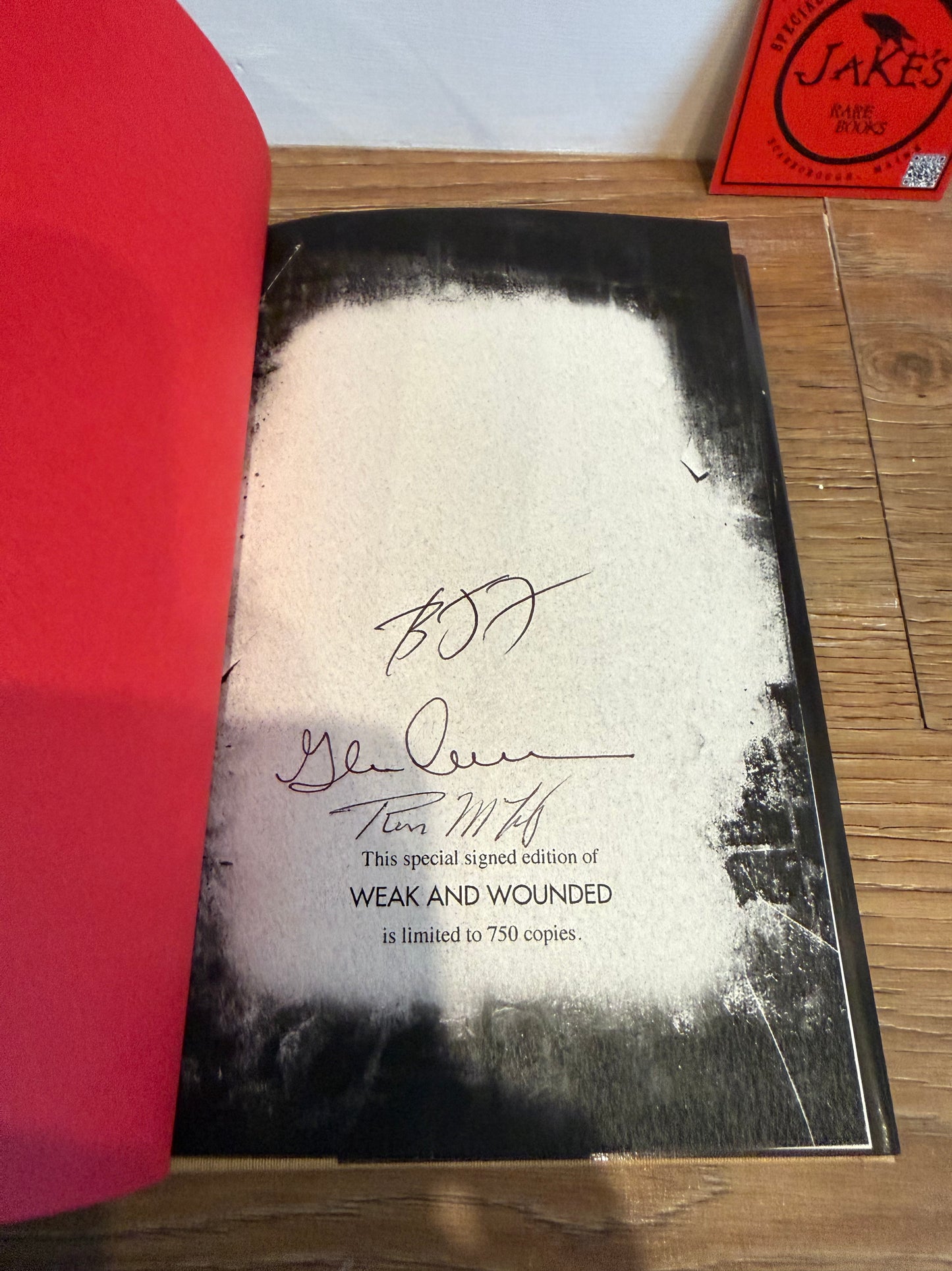 Brian James Freeman, Weak and Wounded, Signed Limited, Cemetery Dance