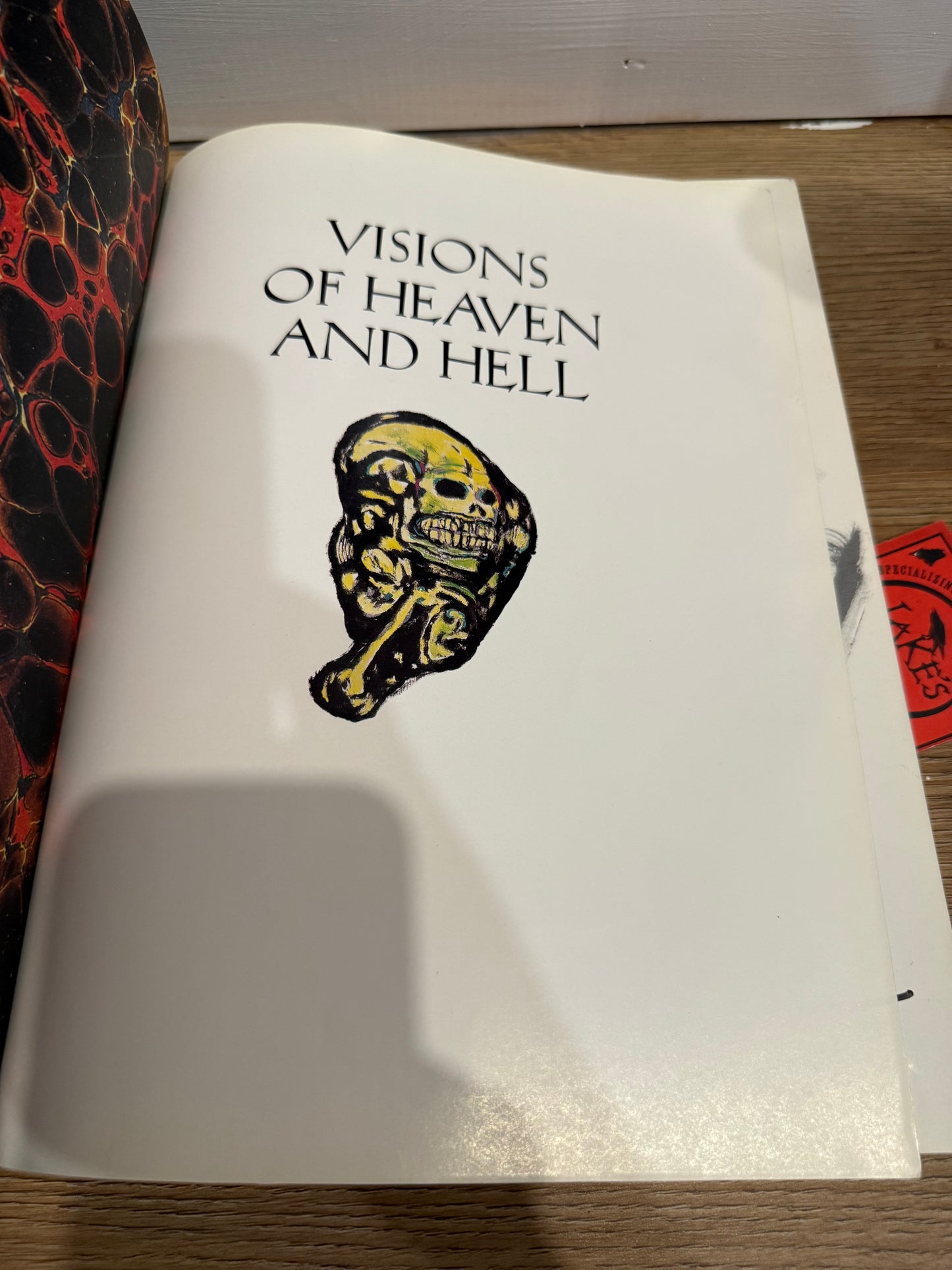 Clive Barker, Visions of Heaven and Hell, First Edition, SIGNED