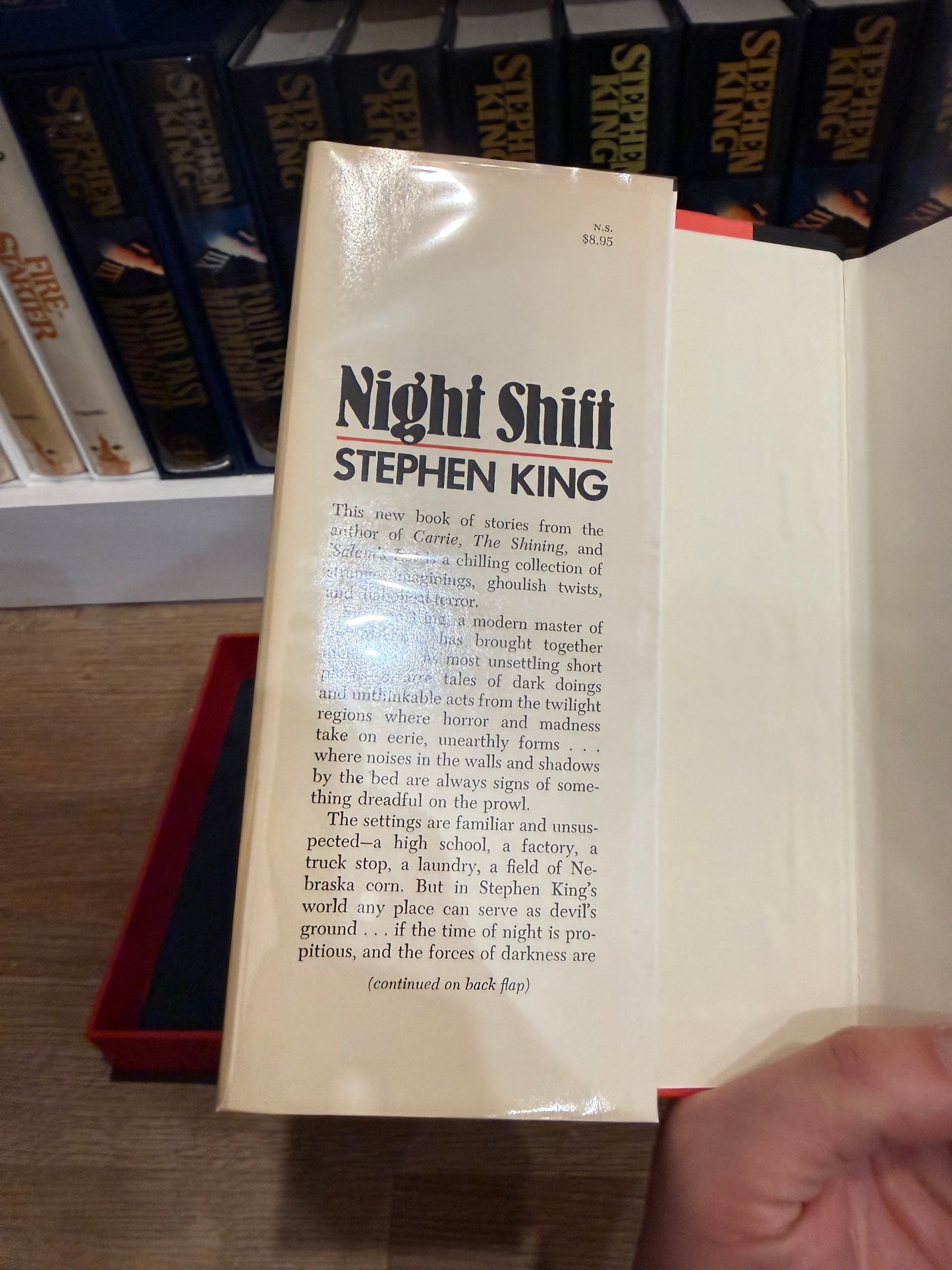 Stephen King, Night Shift, First Edition, Doubleday Publishing