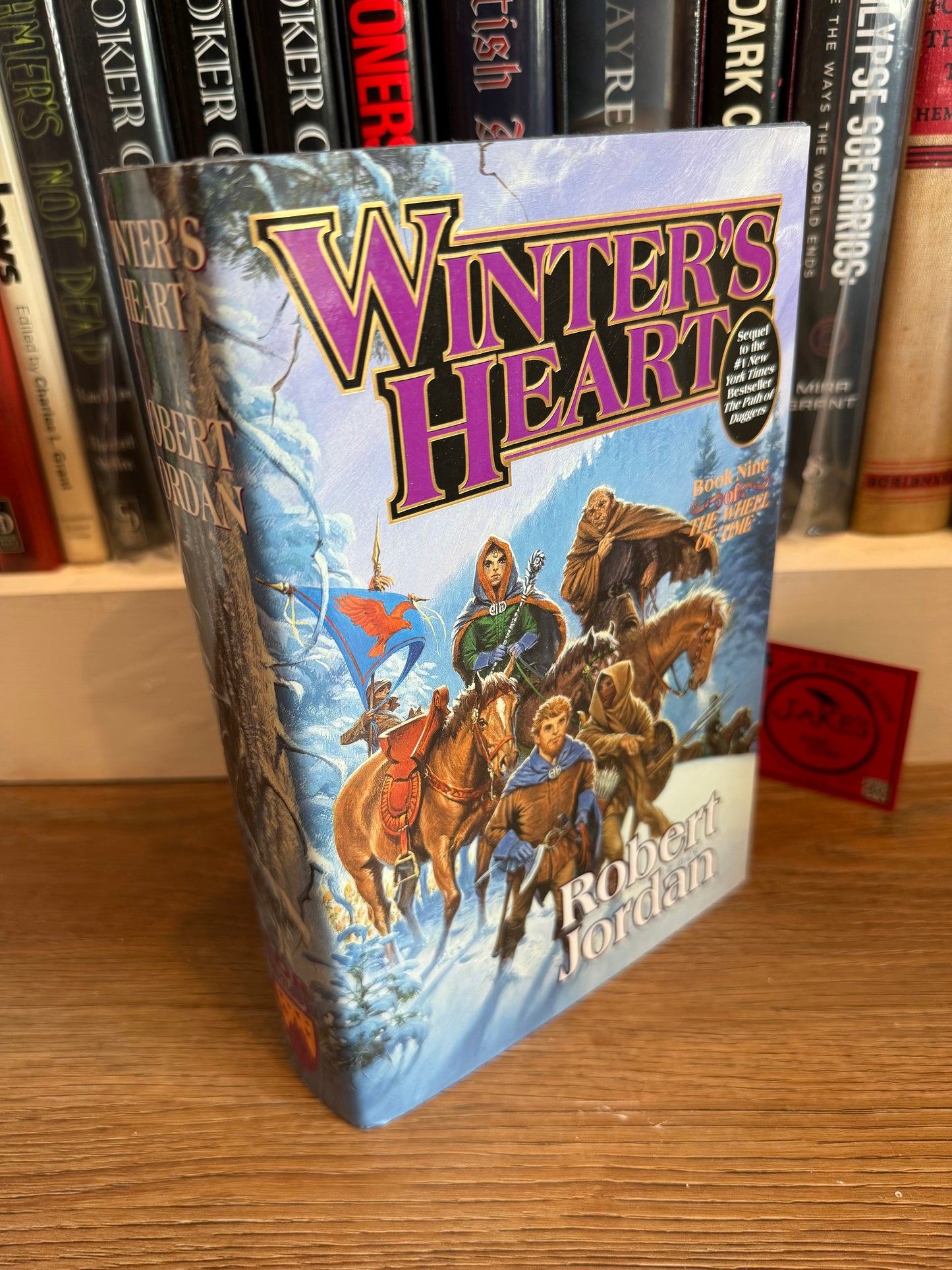 Robert Jordan, Winter’s Heart, Signed First Edition, Tor Publishing