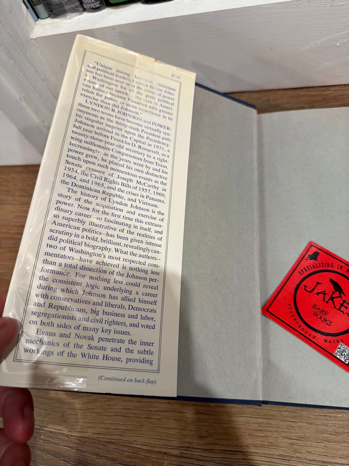 Lyndon Johnson: The Exercise of Power, Signed First Edition, New American Library