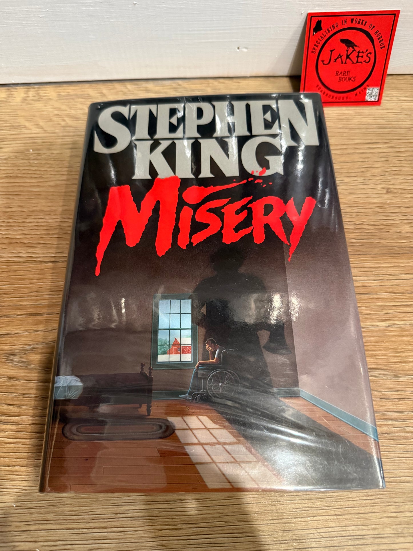 Stephen King, Misery, First Edition, Viking Publishing
