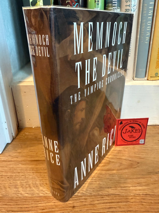 Anne Rice, Memnoch the Devil, INSCRIBED First Edition, Knopf Publishing