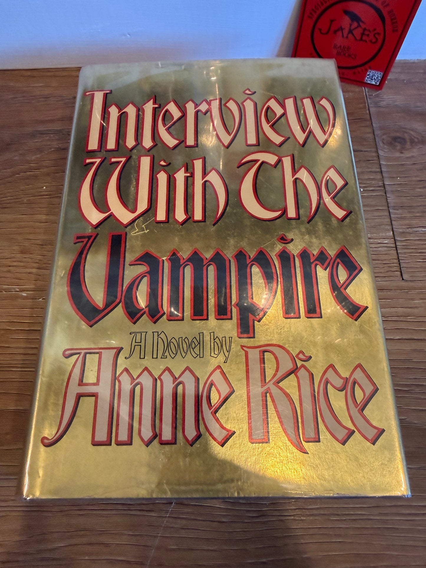 Anne Rice, Interview With a Vampire, First Edition, Knopf Publishing