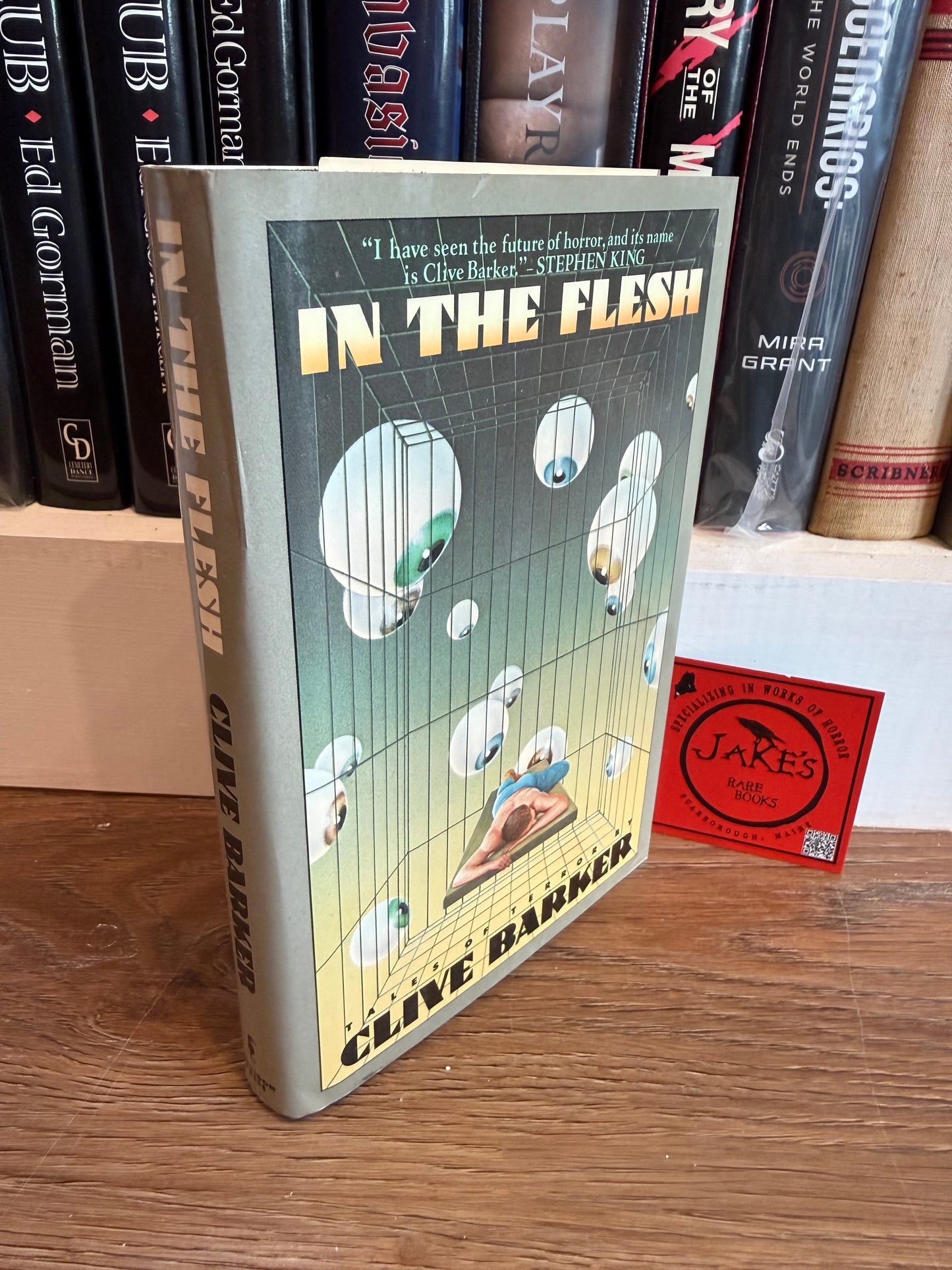 Clive Barker, In the Flesh, First Edition, Poseidon Press