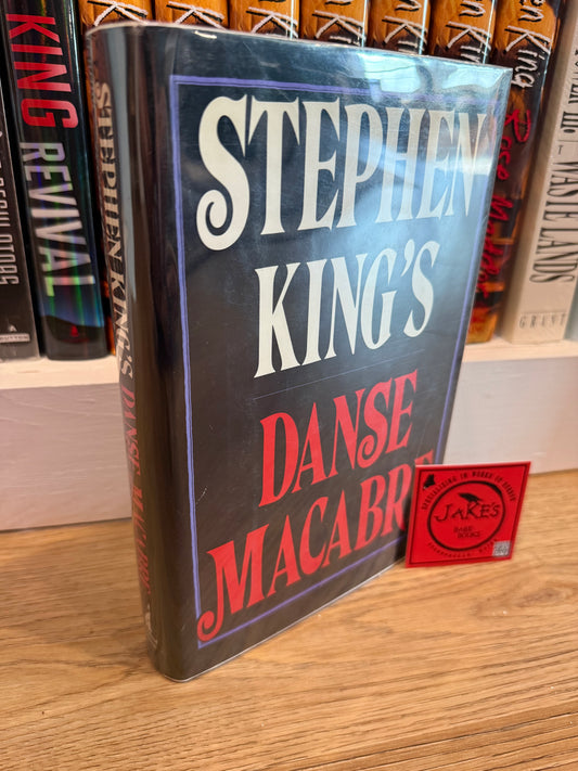 Stephen King, Danse Macabre, First Edition, INSCRIBED