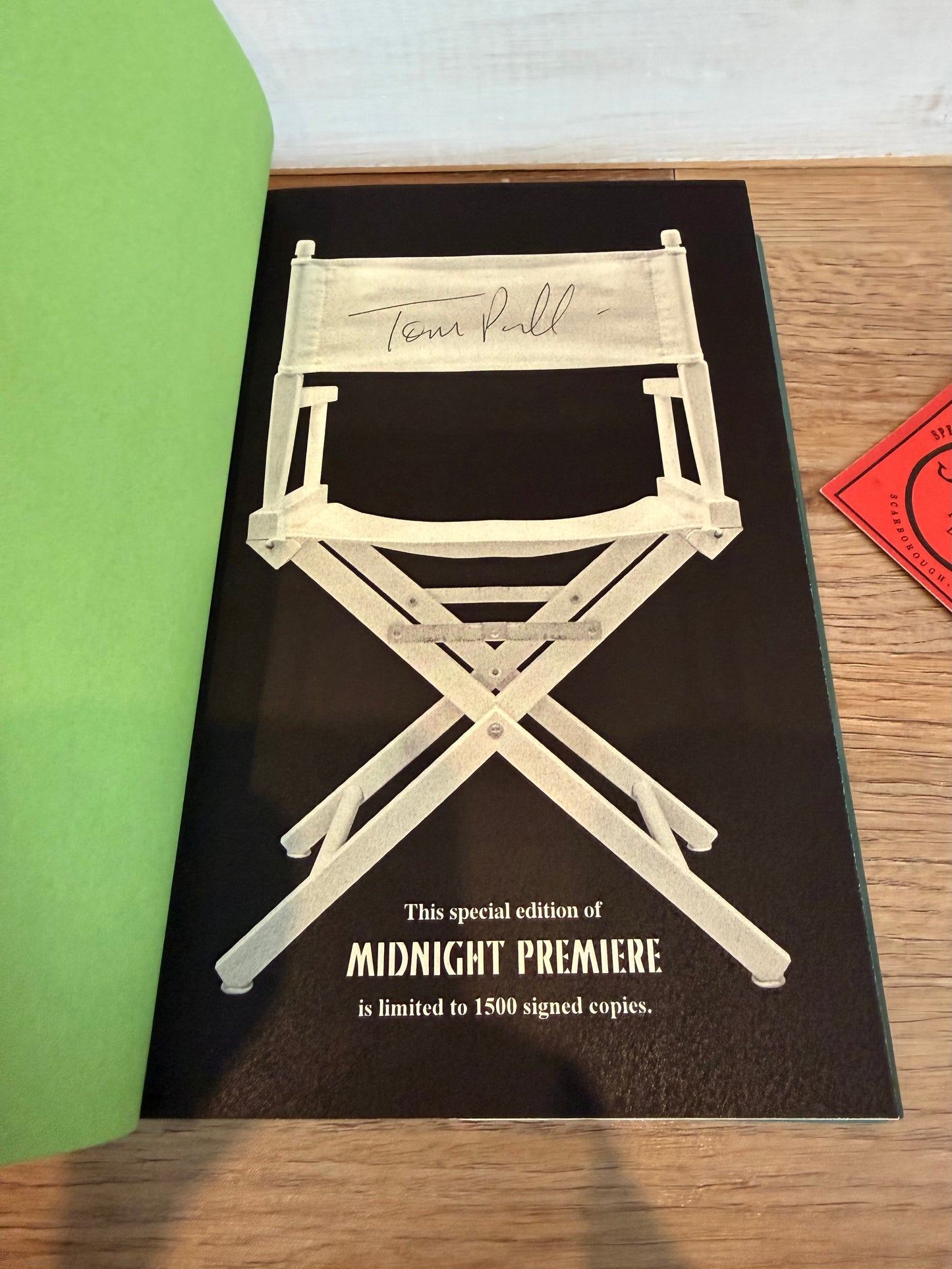 Tom Piccirilli, Midnight Premiere, Signed/Limited, Cemetery Dance
