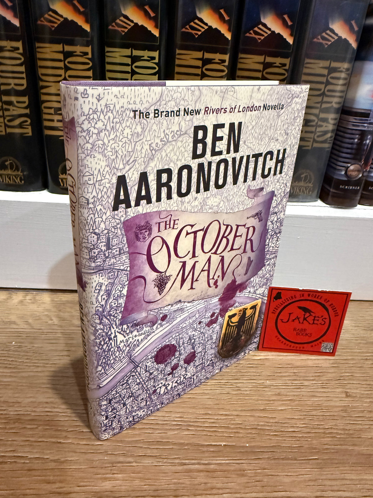 Octomerman Ben Aaronovitch, The October Man, Signed/Limited #12, Subterranean Pre ...