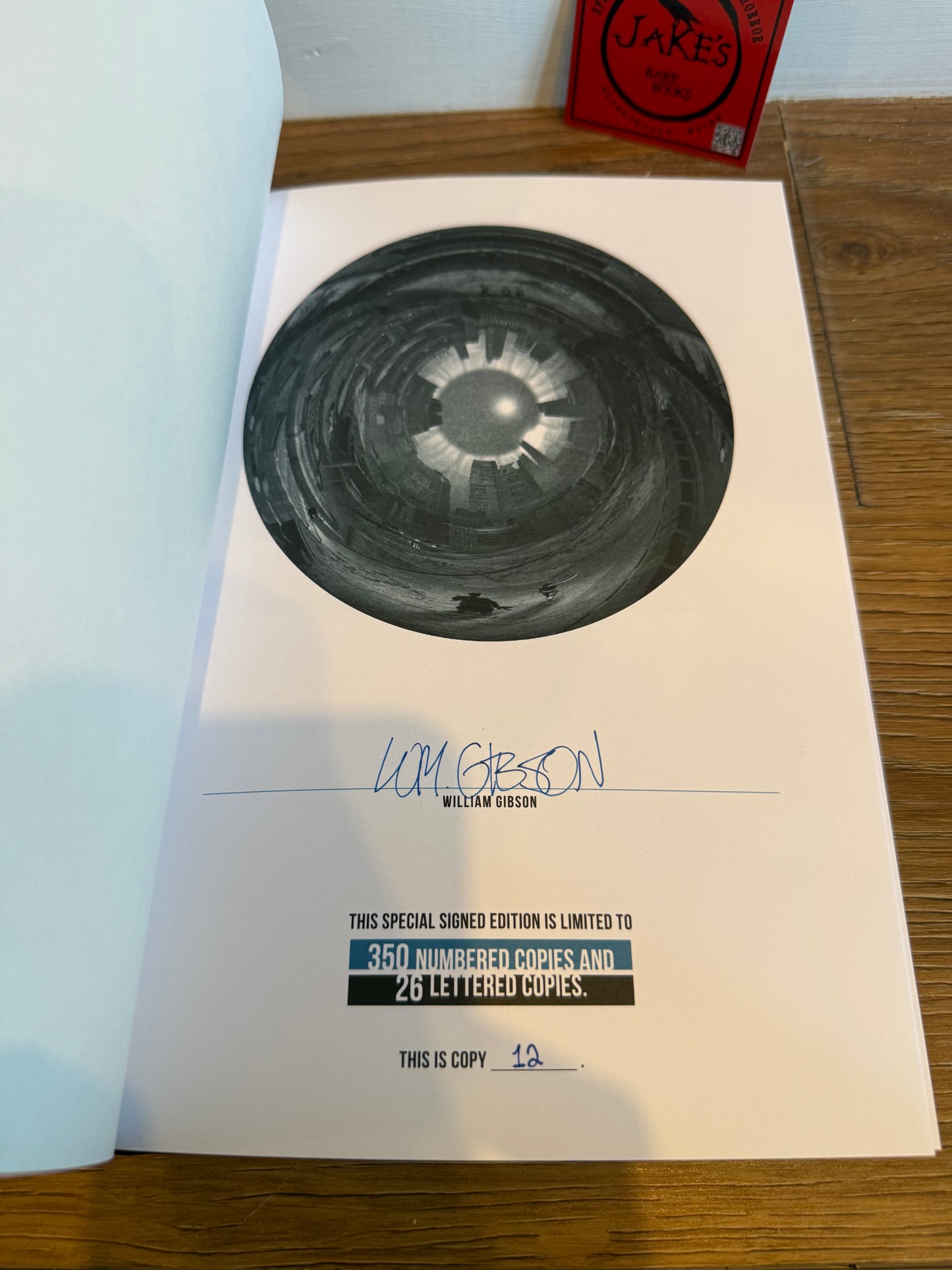 William Gibson, Burning Chrome, Signed Limited #12, Subterranean Press