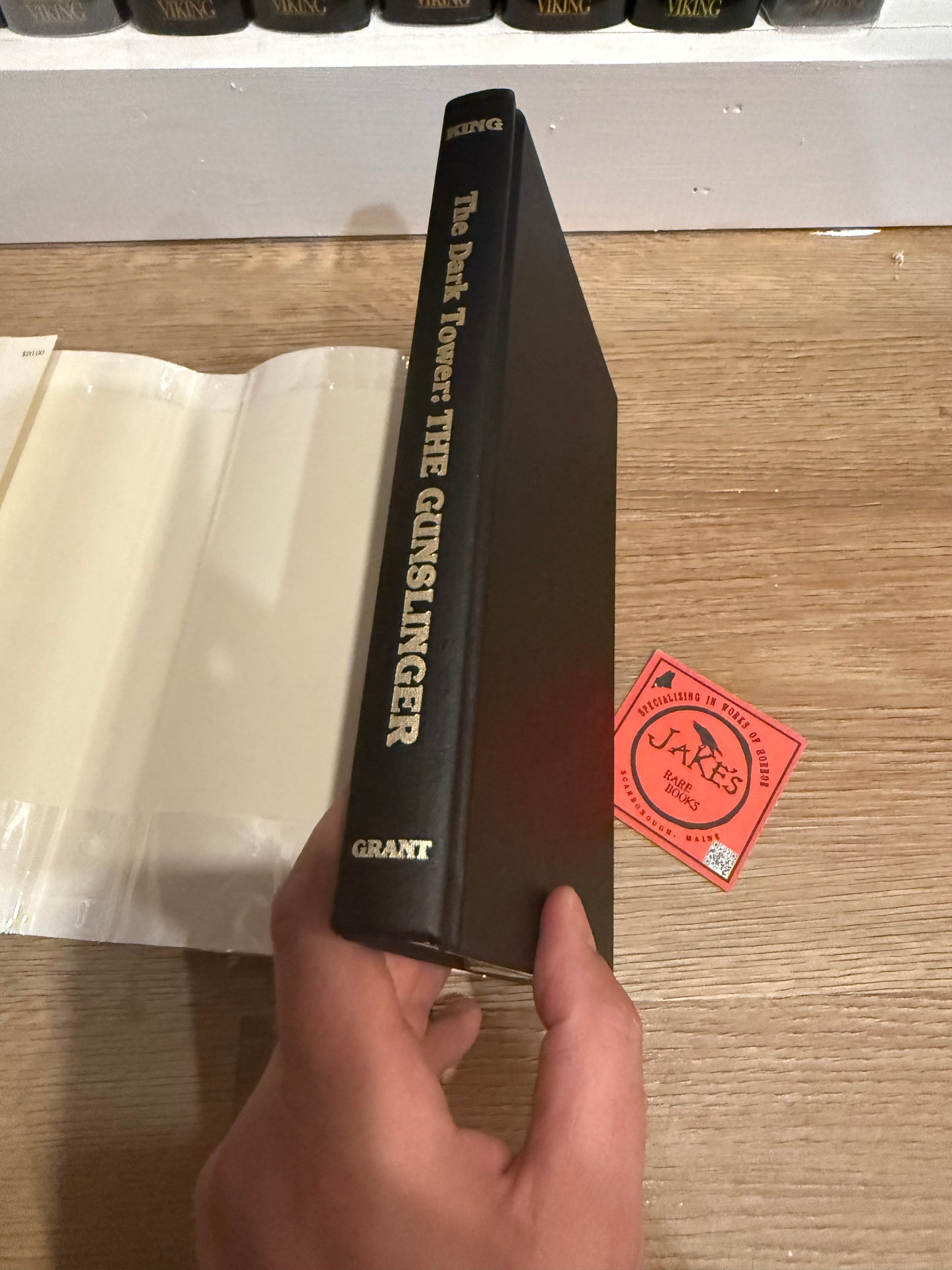 Stephen King, The Gunslinger, Second Edition, INSCRIBED, Grant Publishing