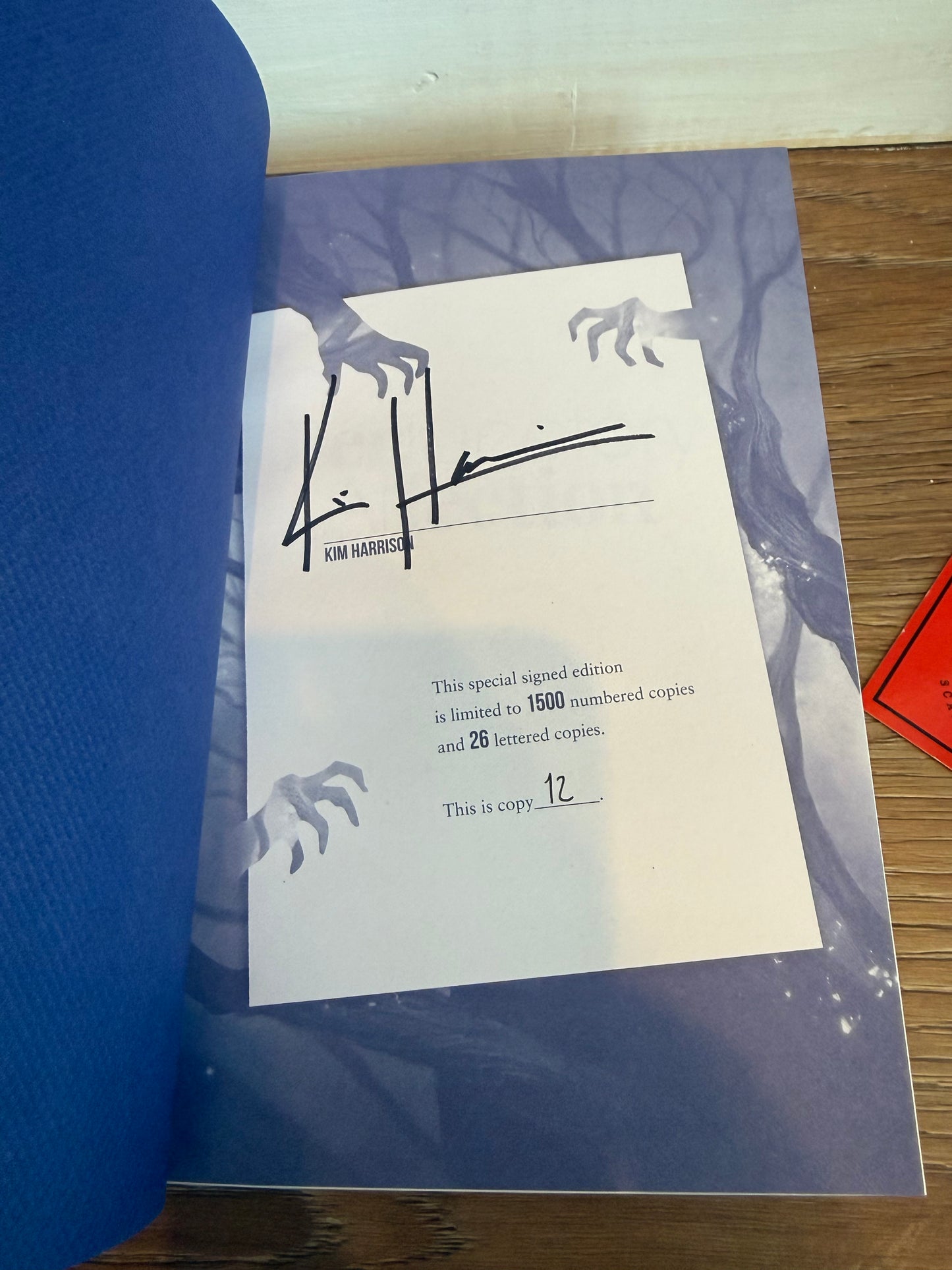 Kim Harrison, Perfunctory Affection, Signed/Limited #12, Subterranean Press