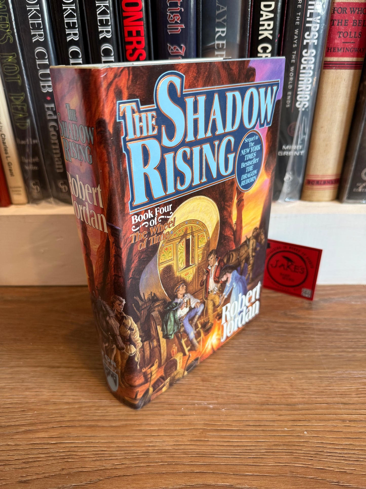 Robert Jordan, The Shadow Rising, INSCRIBED First Edition, Tor Publishing