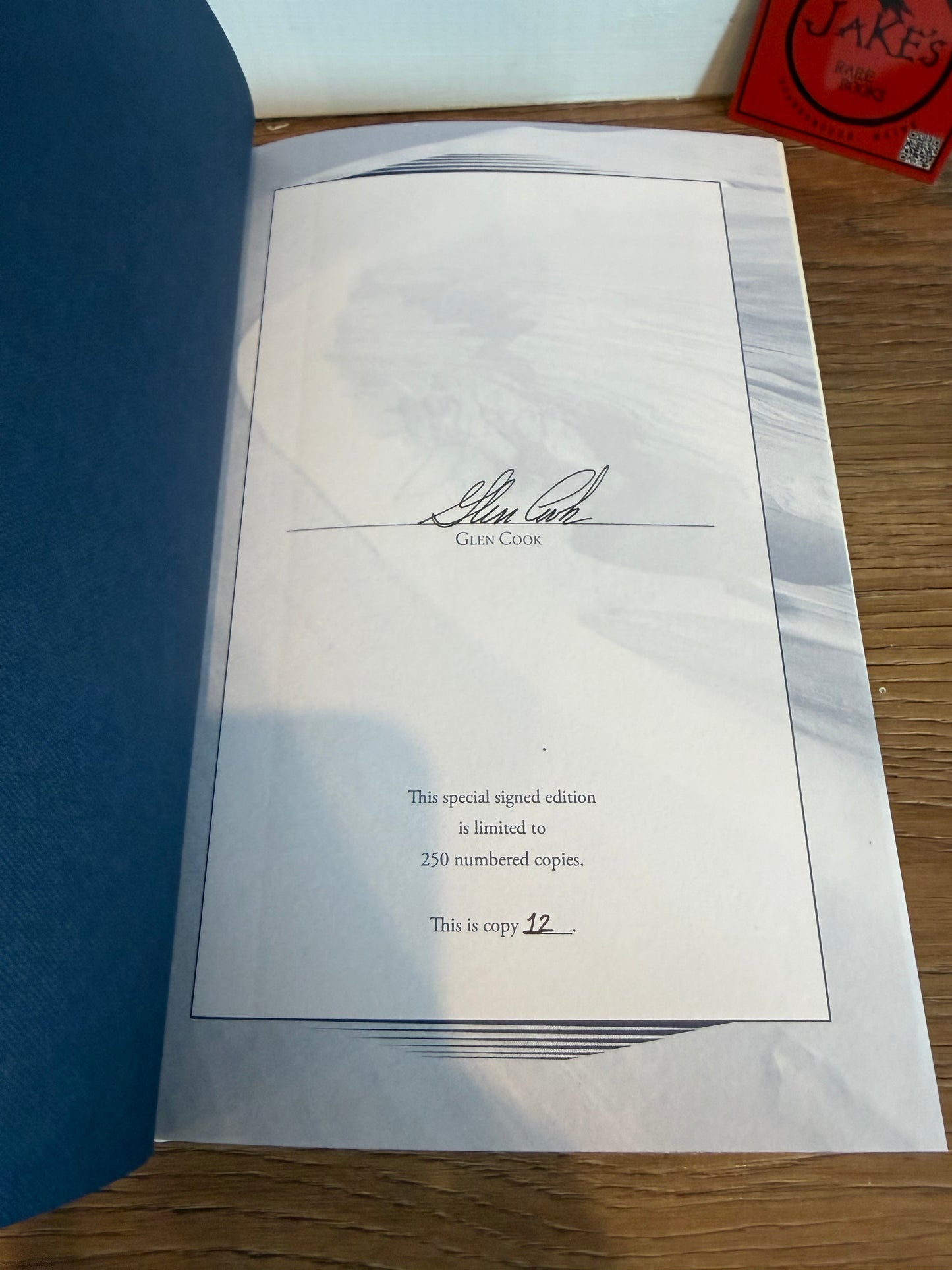 Glen Cook, Winter’s Dreams, Signed Limited #12, Subterranean Press