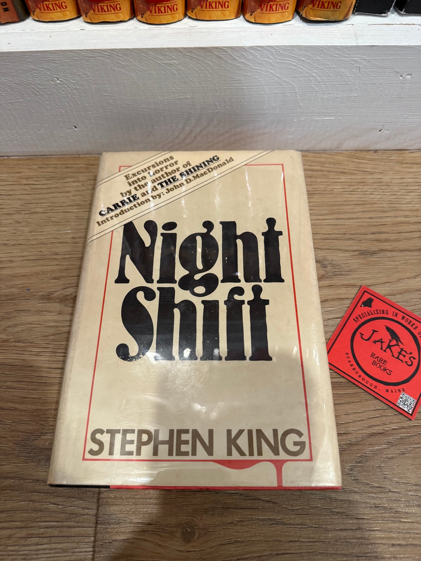 Stephen King, Night Shift, First Edition, Doubleday Publishing