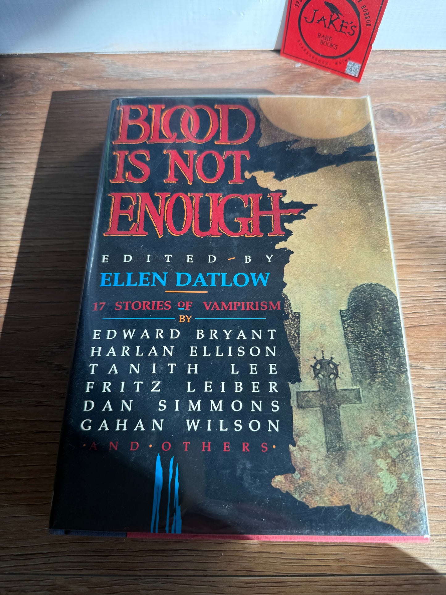 Ellen Datlow, Blood is Not Enough, First Edition, William Murrow
