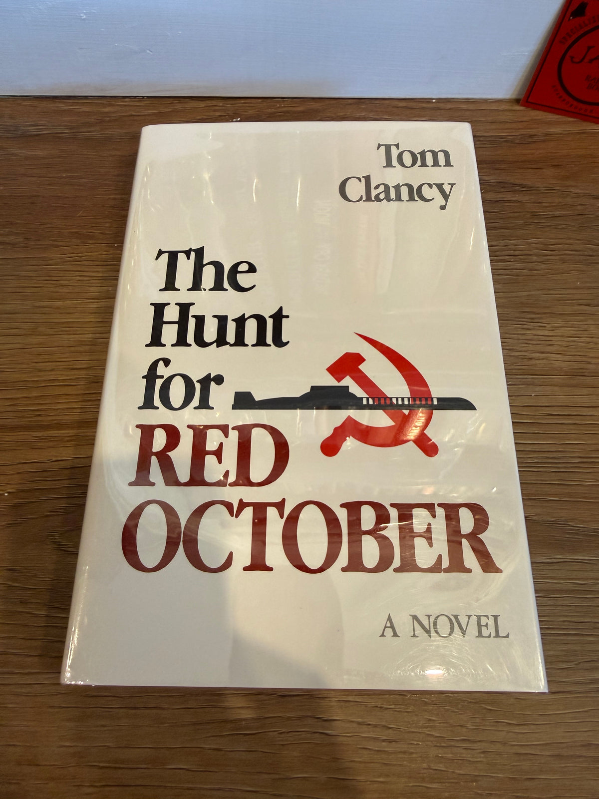 Tom Clancy, The Hunt For Red October, Signed First Edition, Third Printing, Naval Institute Press