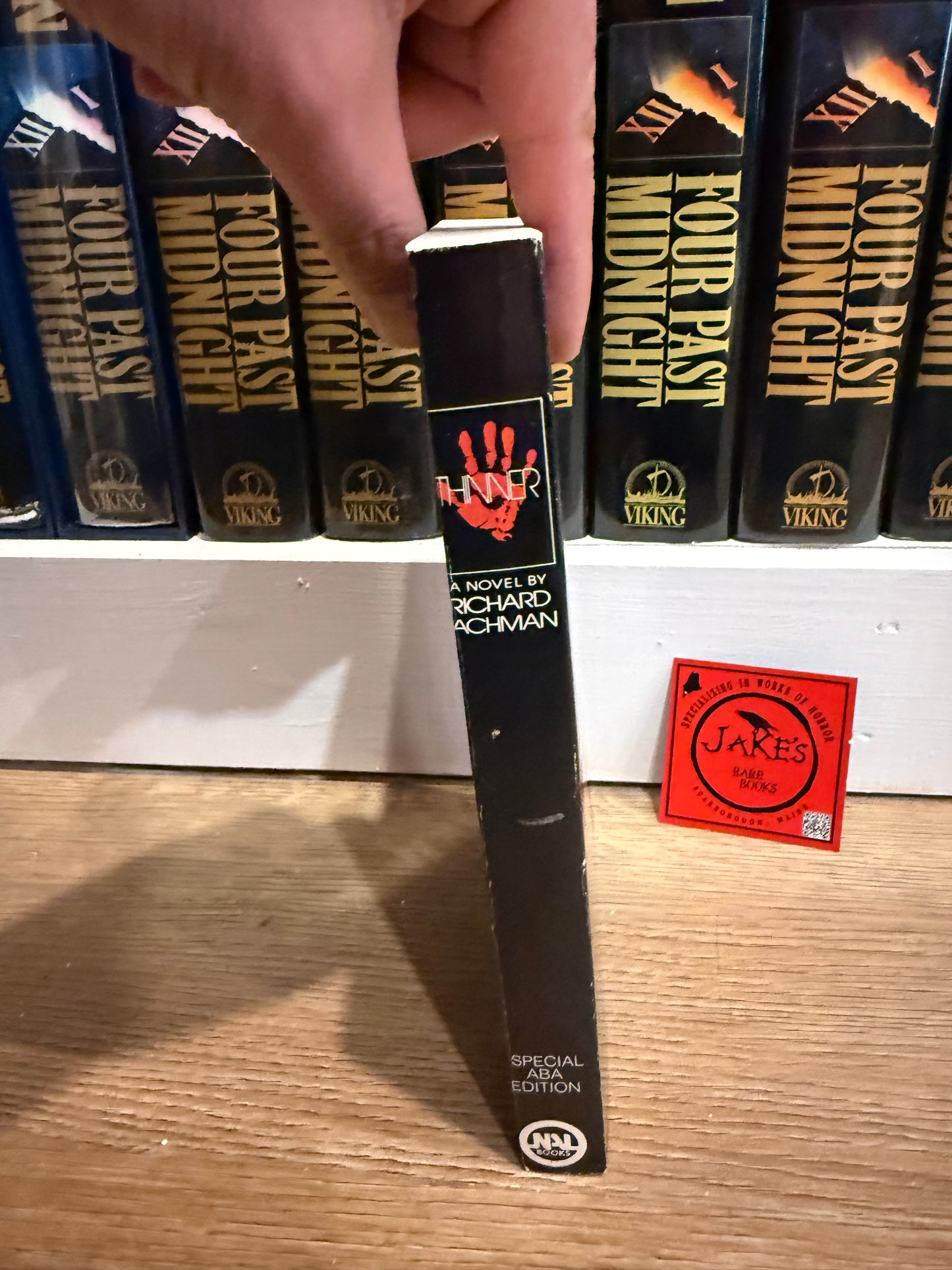 Stephen King, Thinner, ABA Uncorrected Proof, NAL