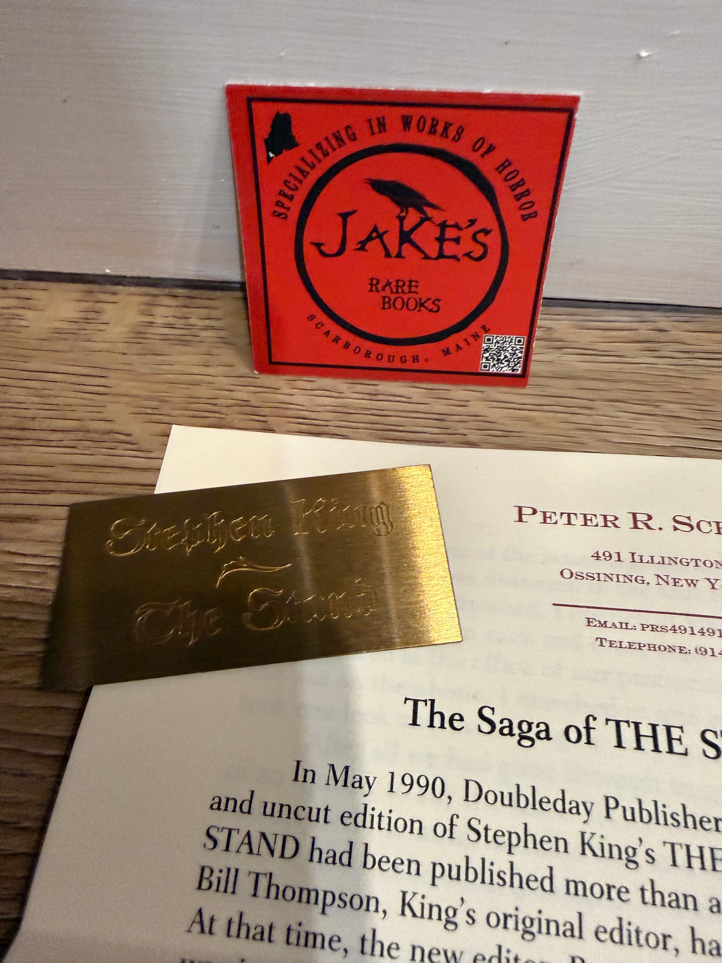 Stephen King, The Stand, Signed/Limited “Coffin” Edition, Doubleday Press