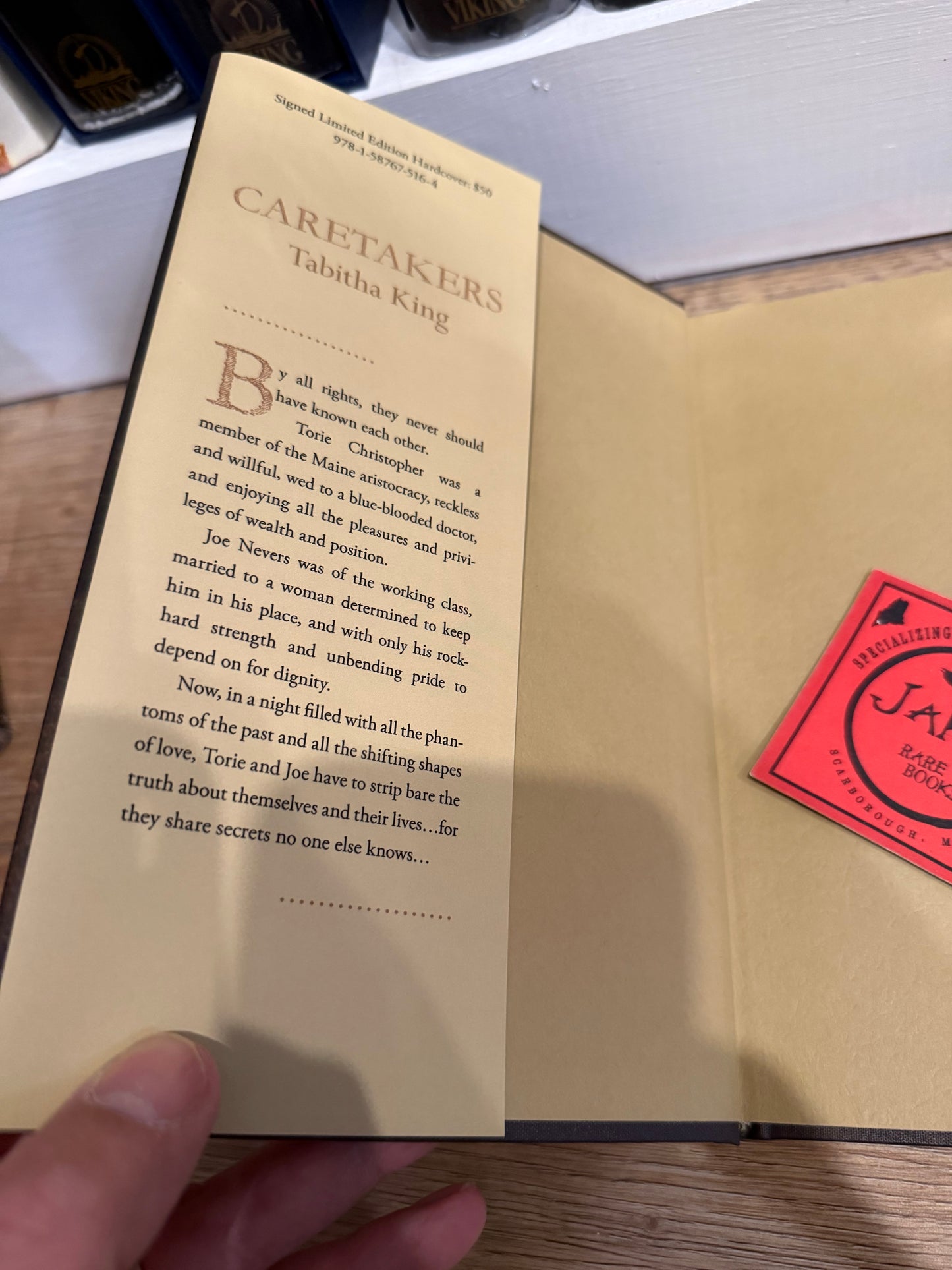 Tabitha King, Caretakers, Signed/Limited #441