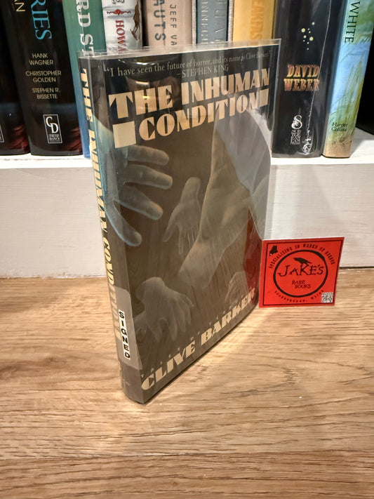 Clive Barker, The Inhuman Condition, First Edition, SIGNED, Poseidon Press