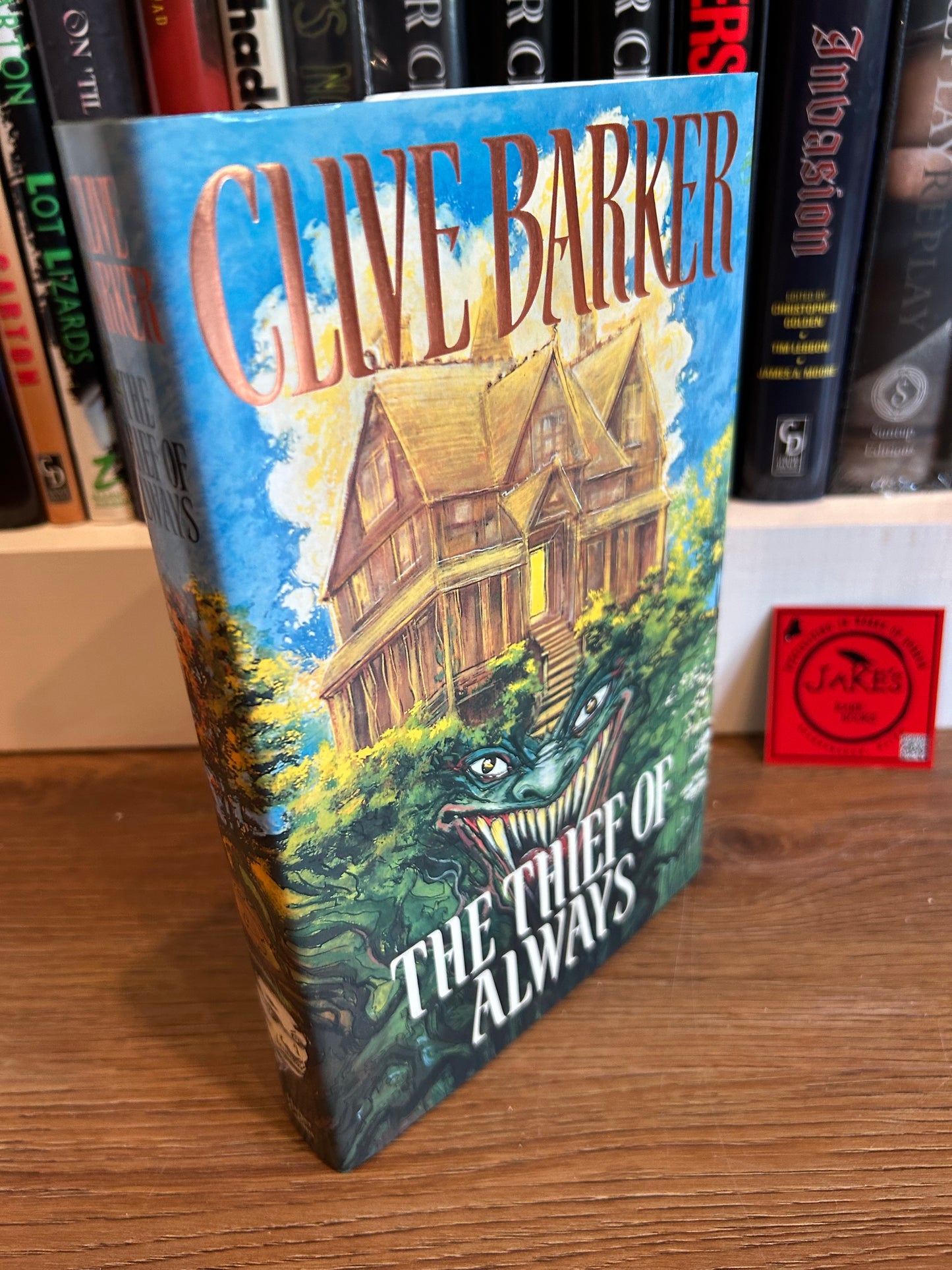 Clive Barker, The Thief of Always, Signed First Edition, Harper Collins