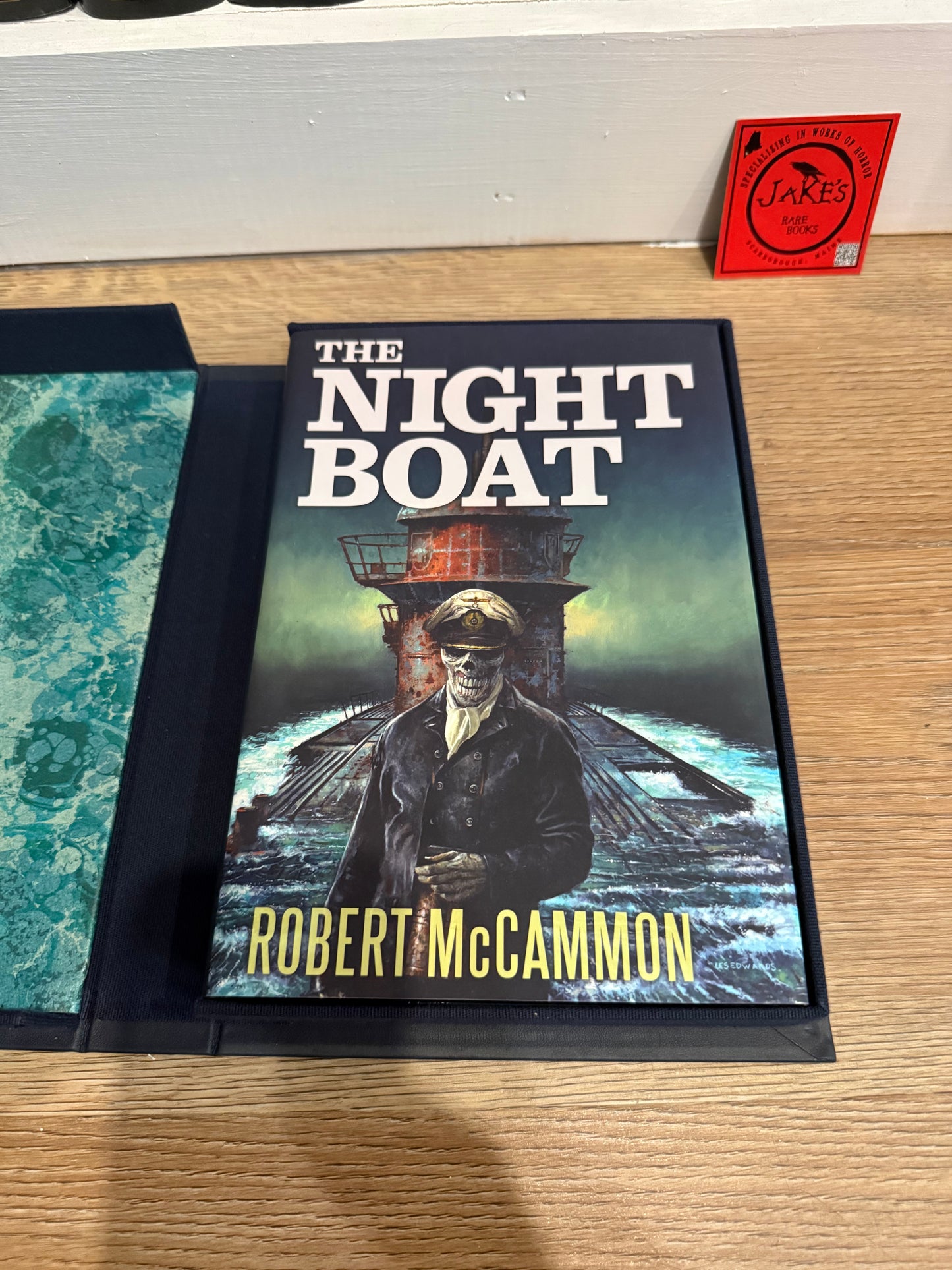 Robert McCammon, The Night Boat, Lettered Publisher’s Copy, Subterranean Press