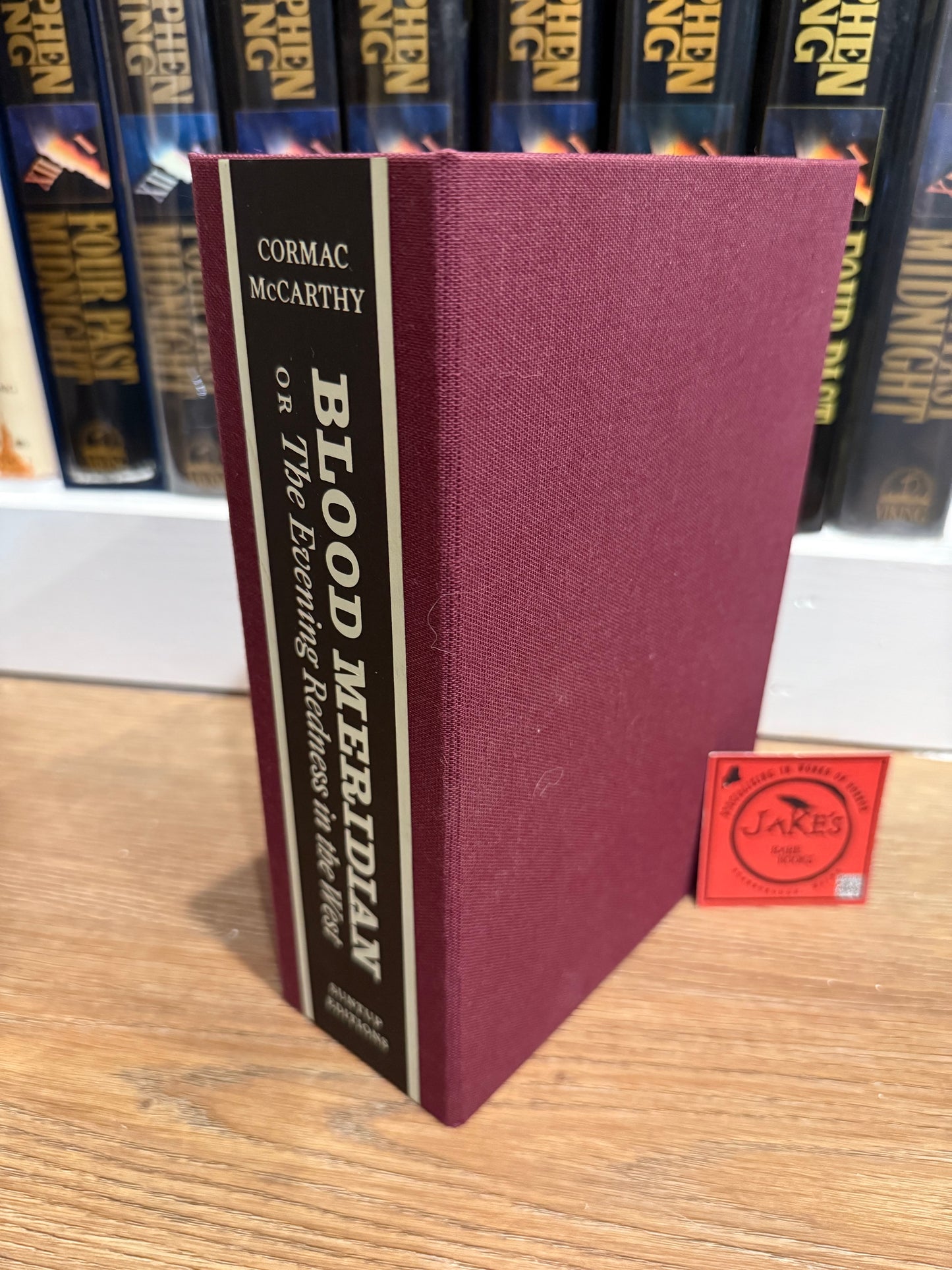 Cormac McCarthy, Blood Meridian, Signed/Limited #323, Suntup Press