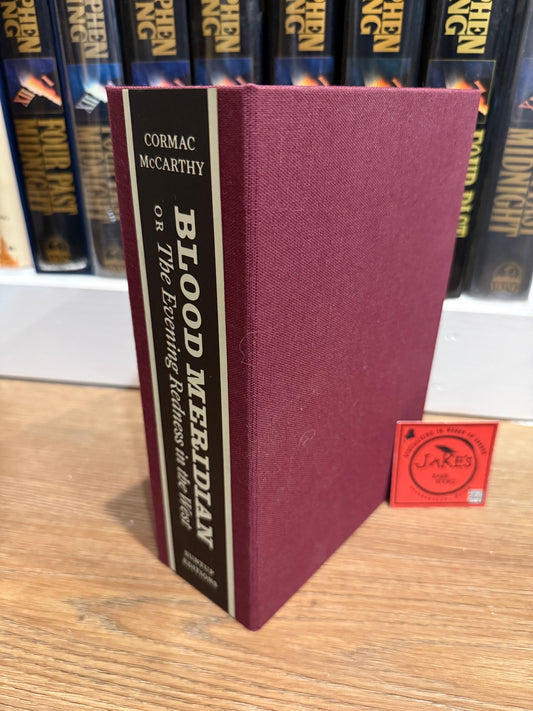 Cormac McCarthy, Blood Meridian, Signed/Limited #323, Suntup Press