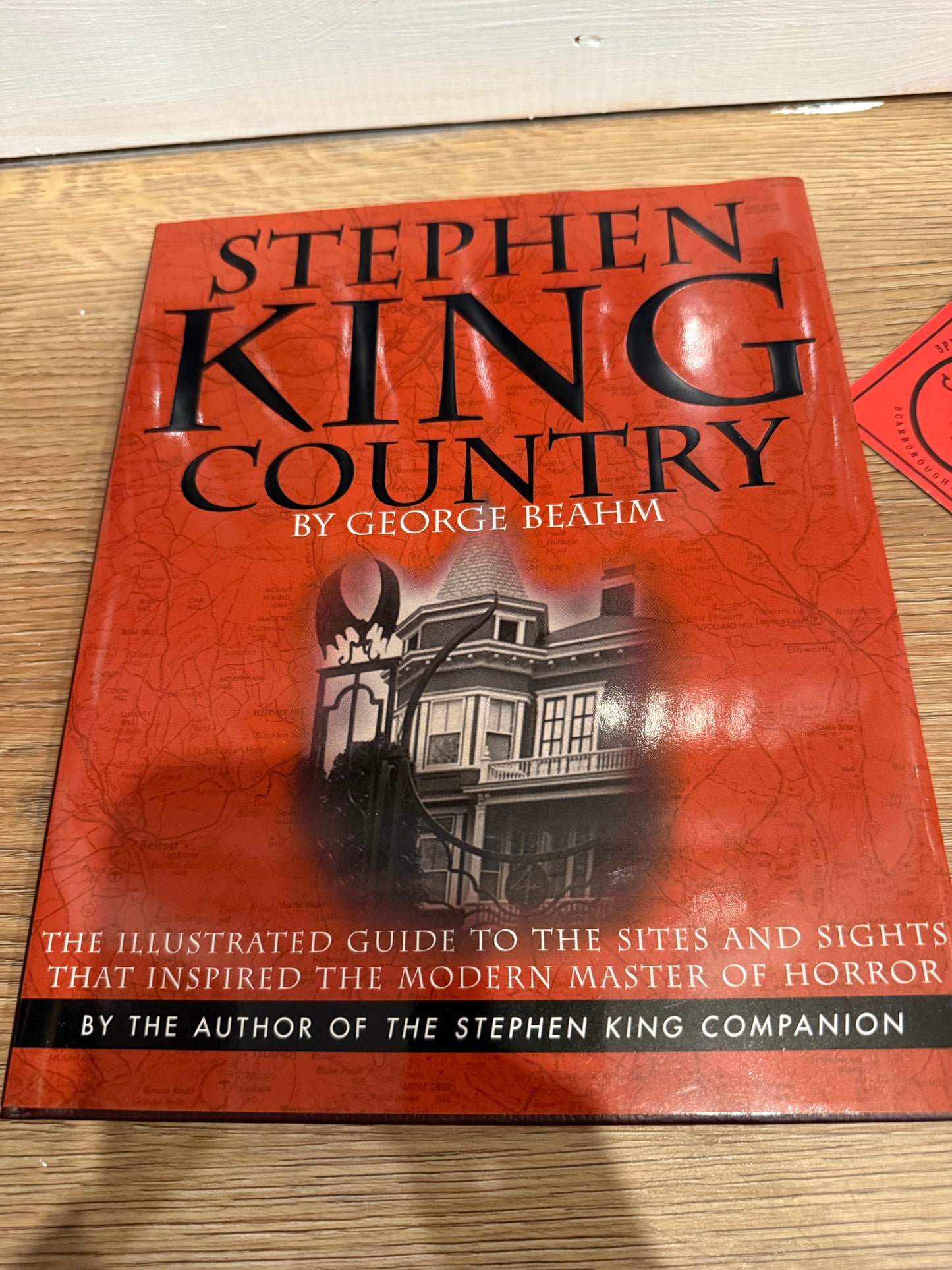 George Beahm, Stephen King Country, Signed/Limited #42, PLUS Inscription