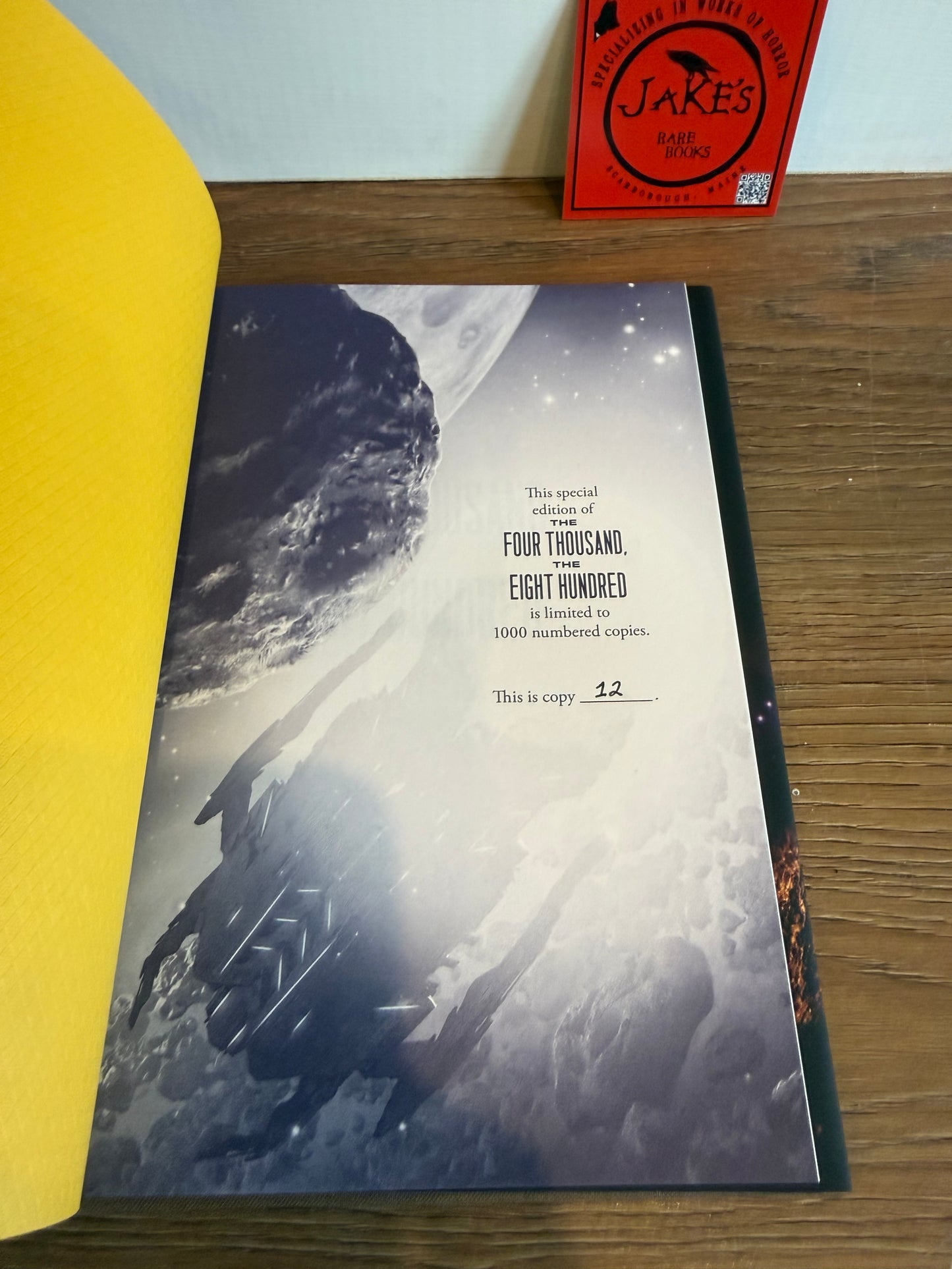 Greg Egan, The Four Thousand The Eight Hundred, Limited #12, Subterranean Press