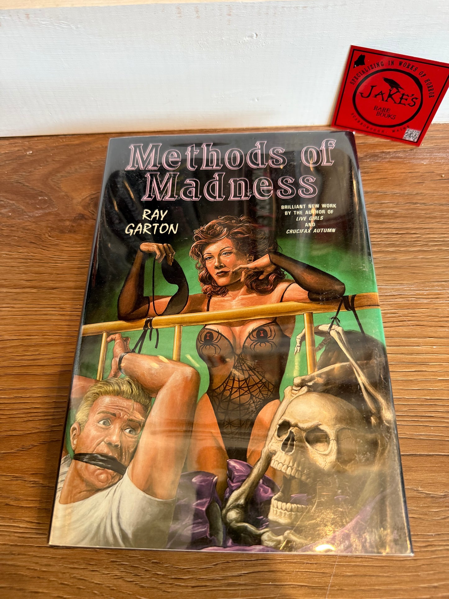 Ray Garton, Methods of Madness, First Edition, Dark Harvest