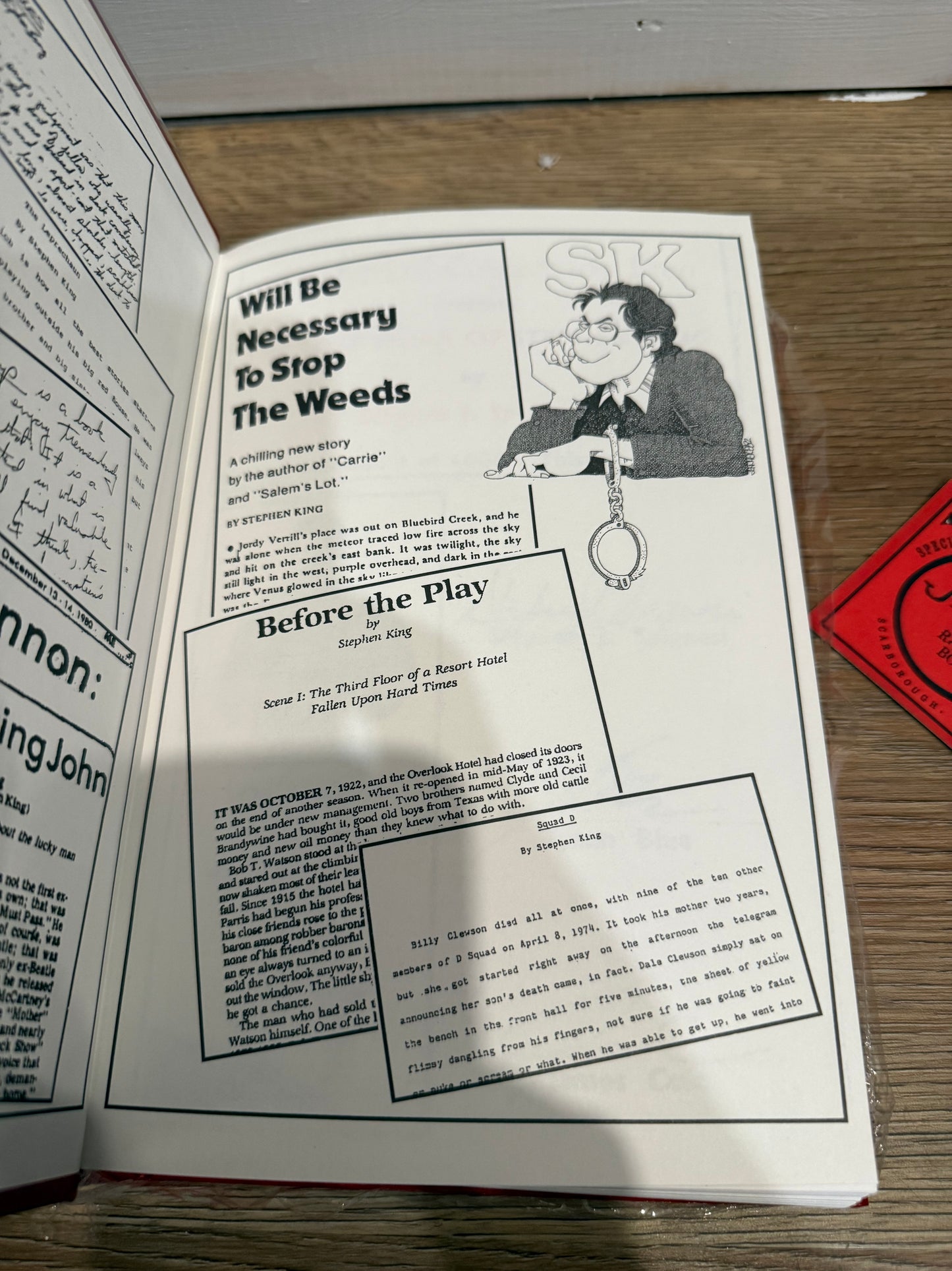 The Lost Work of Stephen King, Signed/Limited #531, Overlook Connection