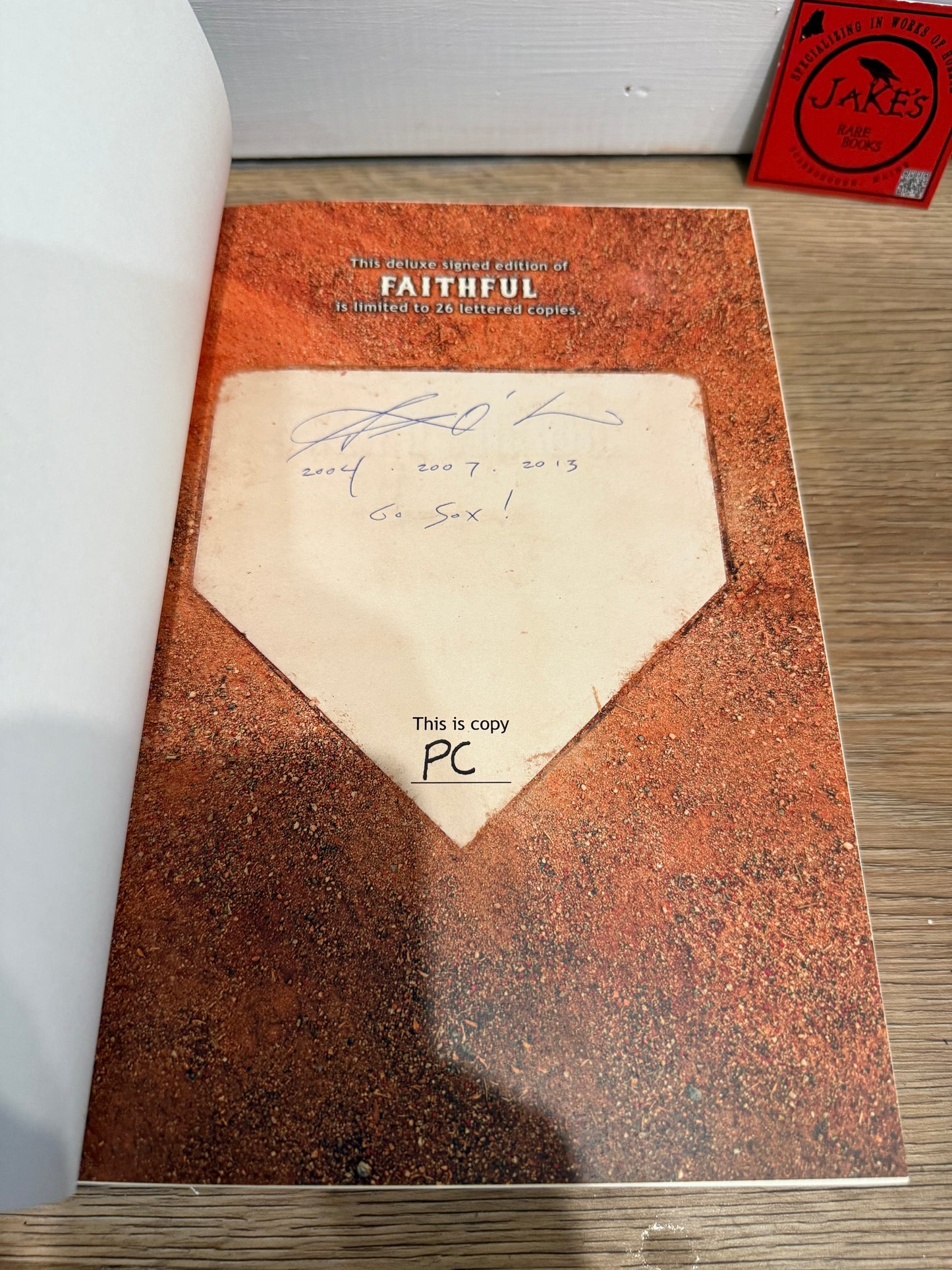 Stephen King/Stuart O’nan, Faithful, Lettered PC