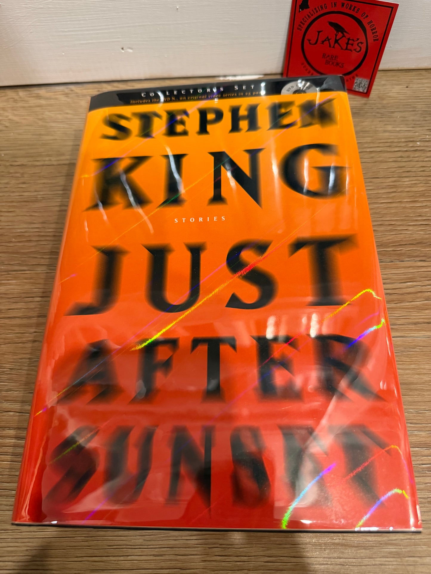 Stephen King, Just After Sunset, SIGNED Special DVD Edition, Scribner