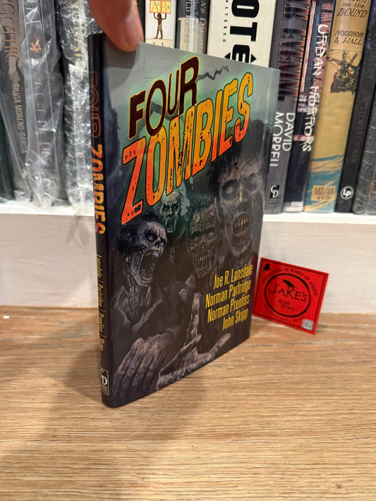 Joe Lansdale, Four Zombies, Signed Limited #2, Cemetery Dance