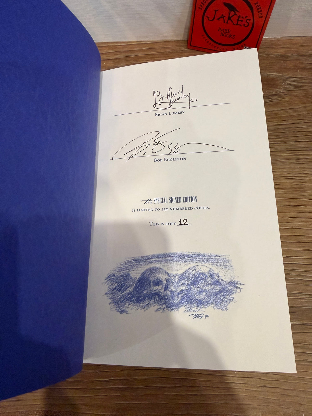 Brian Lumley, The Fly-By-Nights, Signed Limited #12, Subterranean Press