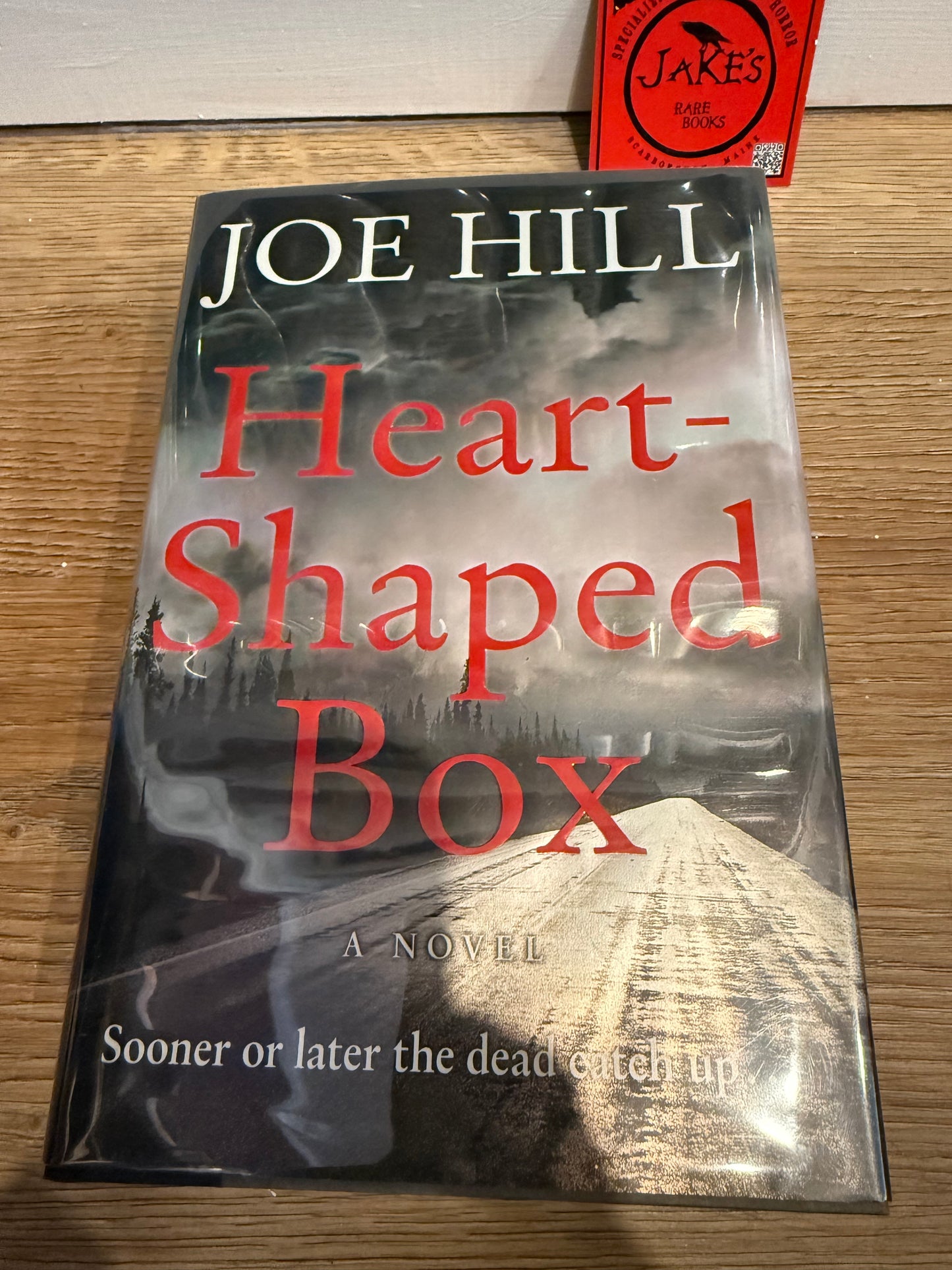 Joe Hill, Heart Shaped Box, First Edition INSCRIBED, Harper Collins