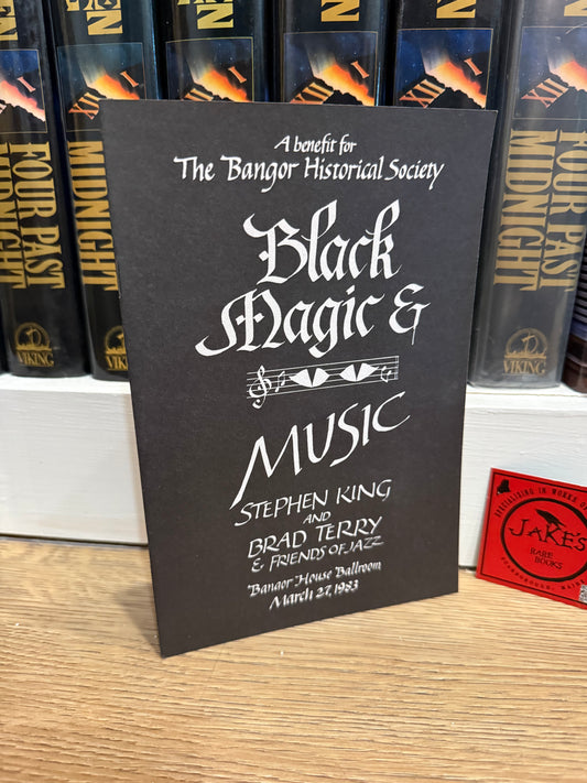 Stephen King, Black Magic & Music, Bangor Historical Society