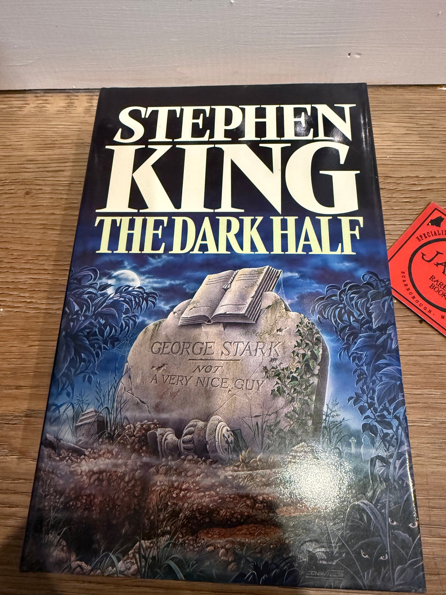 Stephen King, The Dark Half, UK First Edition, Hodder and Stoughton